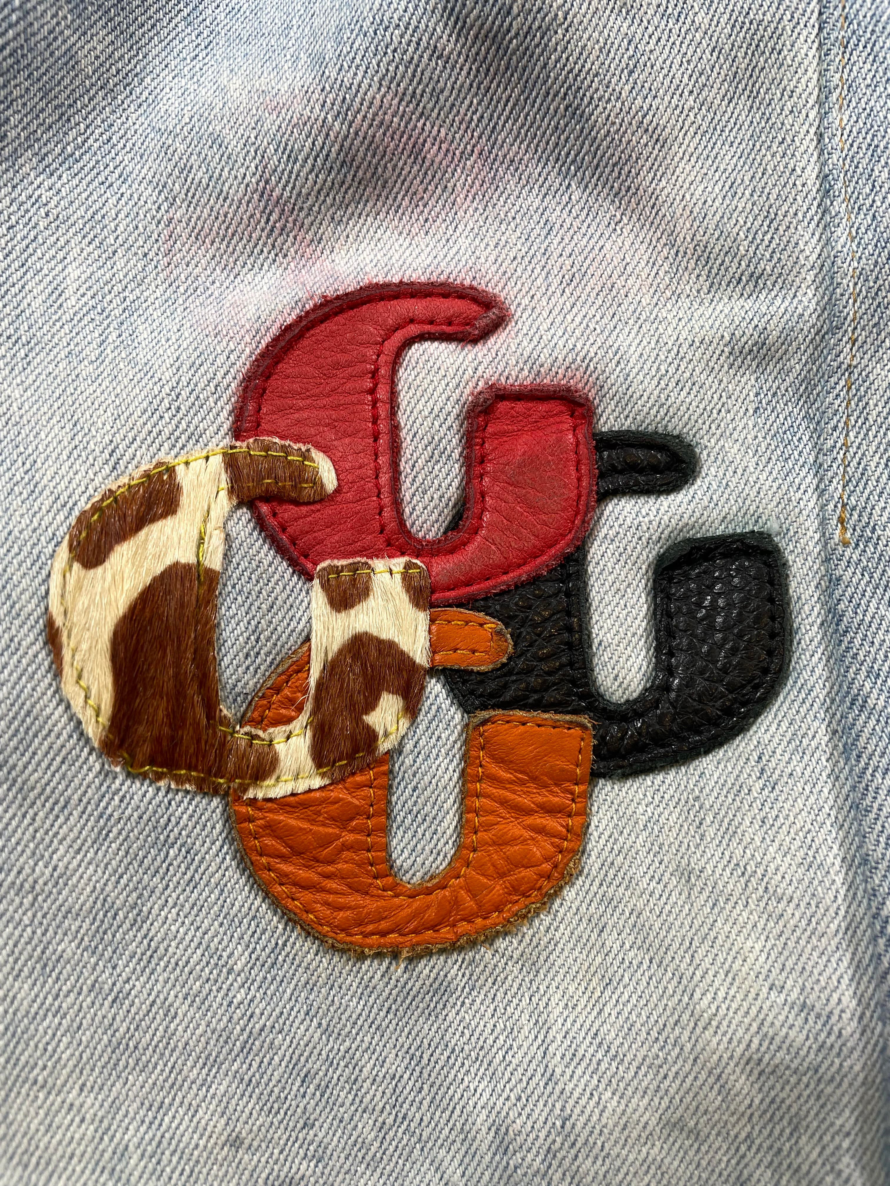 Gallery Dept G Patches Blue & Light Wash Jeans