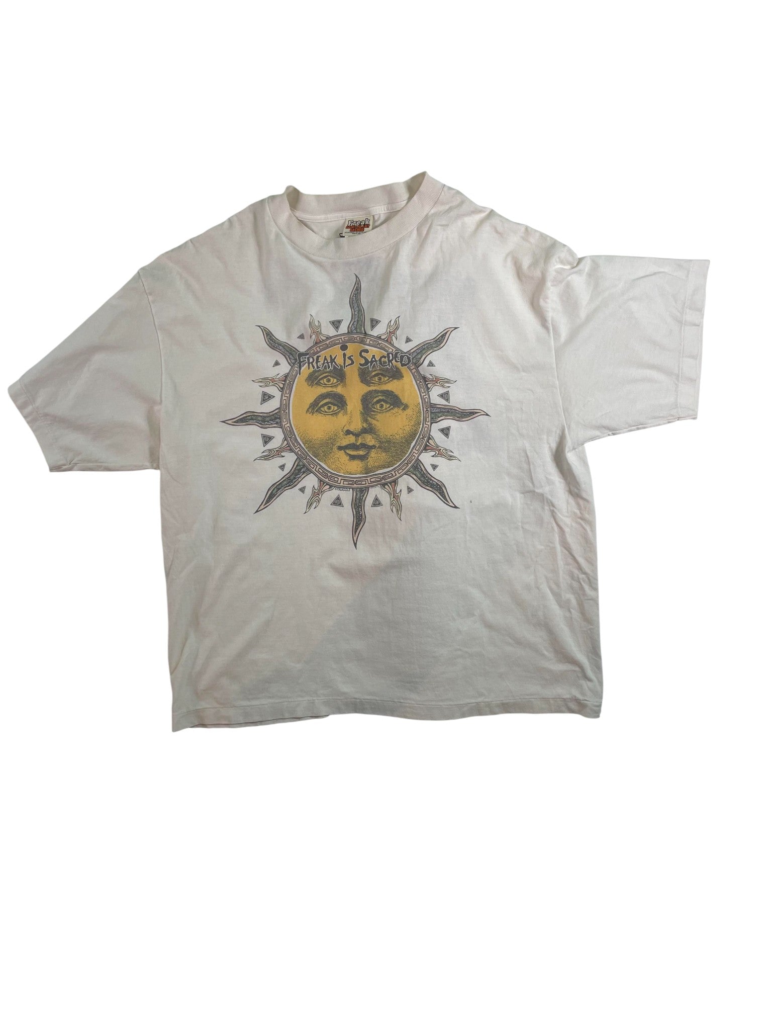 Saint Michael CPFM Freak Is Sacred White Tee