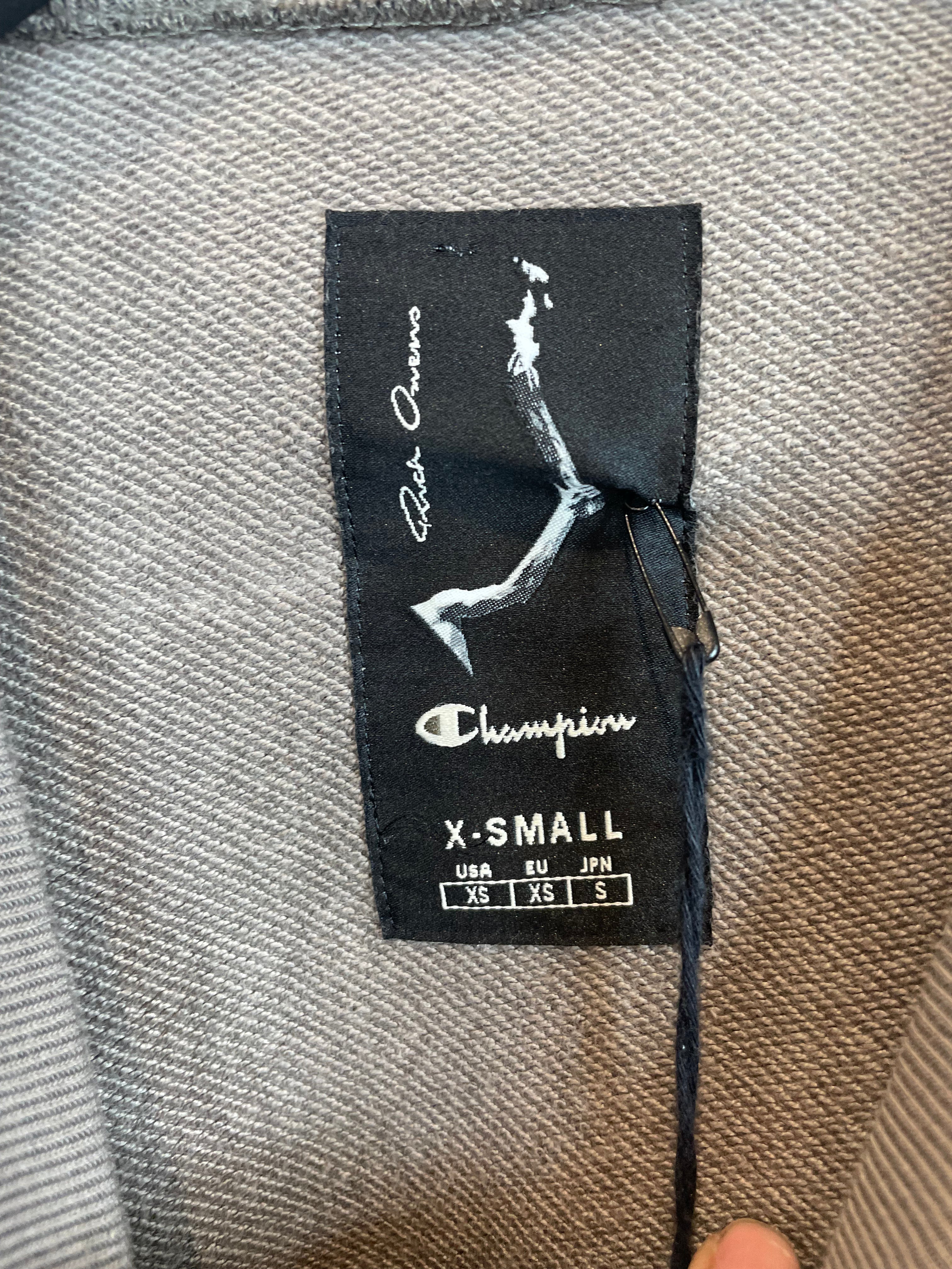 Rick Owens Champion Crewneck Brown New With Tags XS