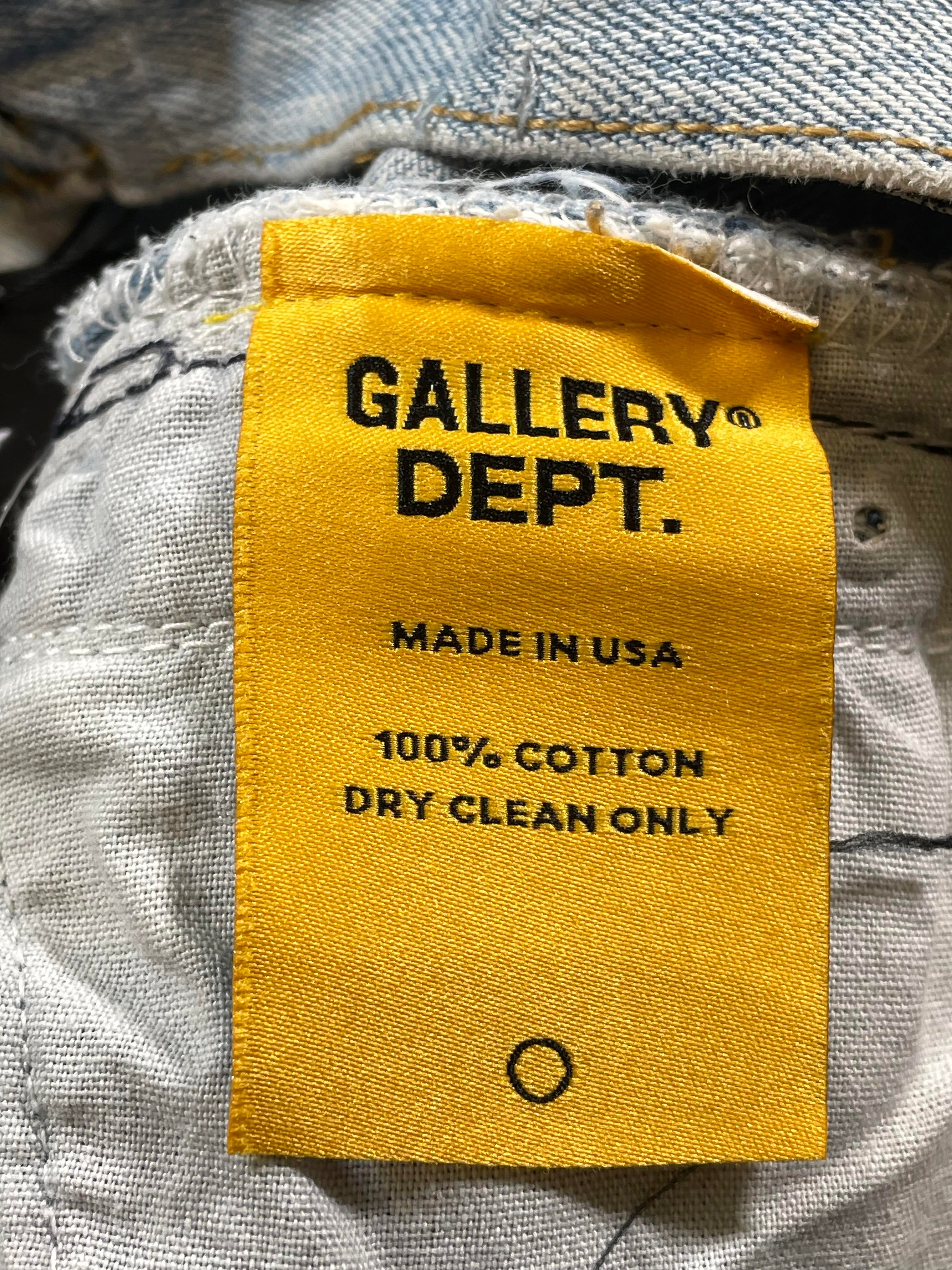 Gallery Dept G Patches Blue & Light Wash Jeans