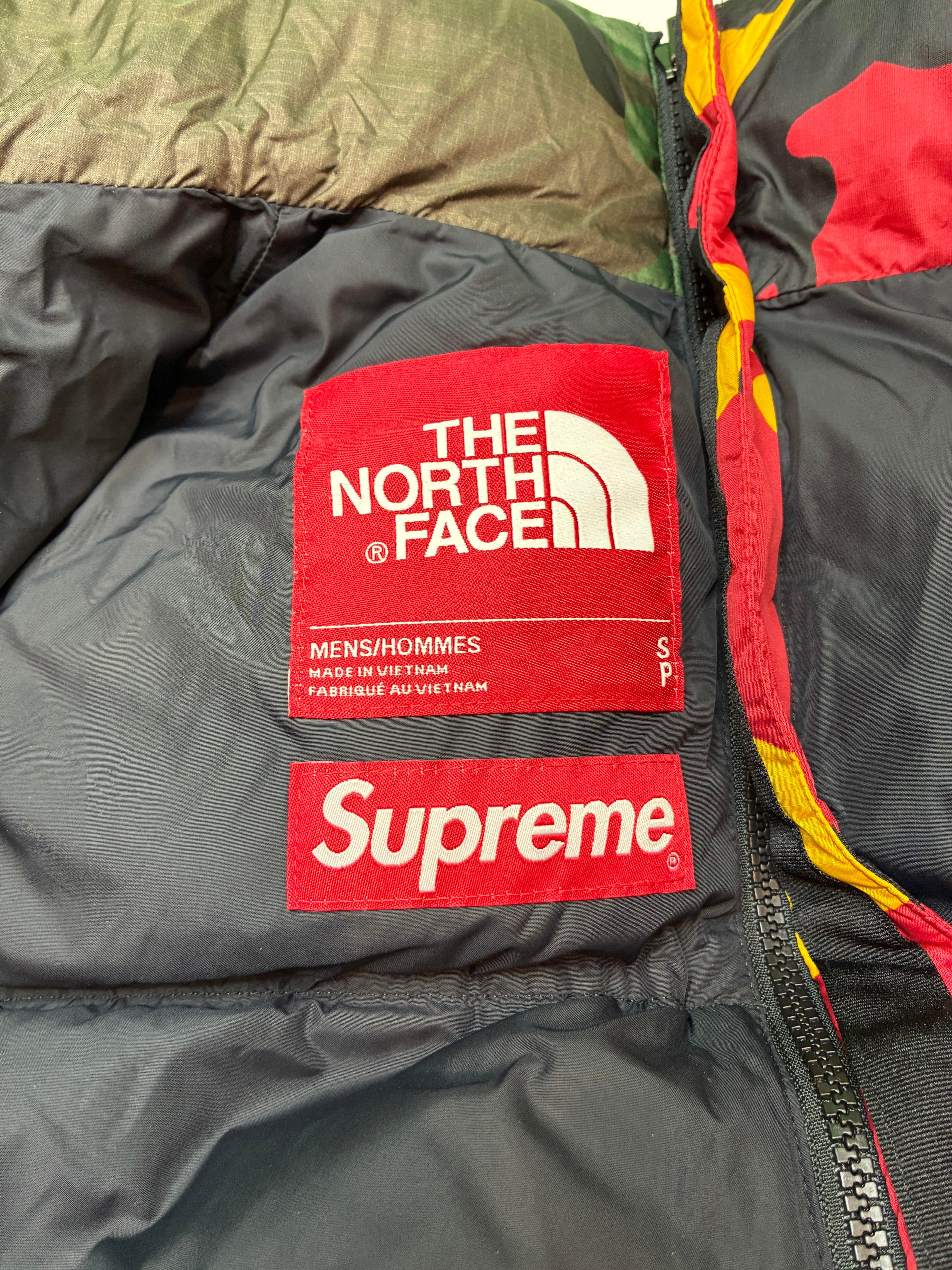 Supreme x TNF Split Camo Jacket