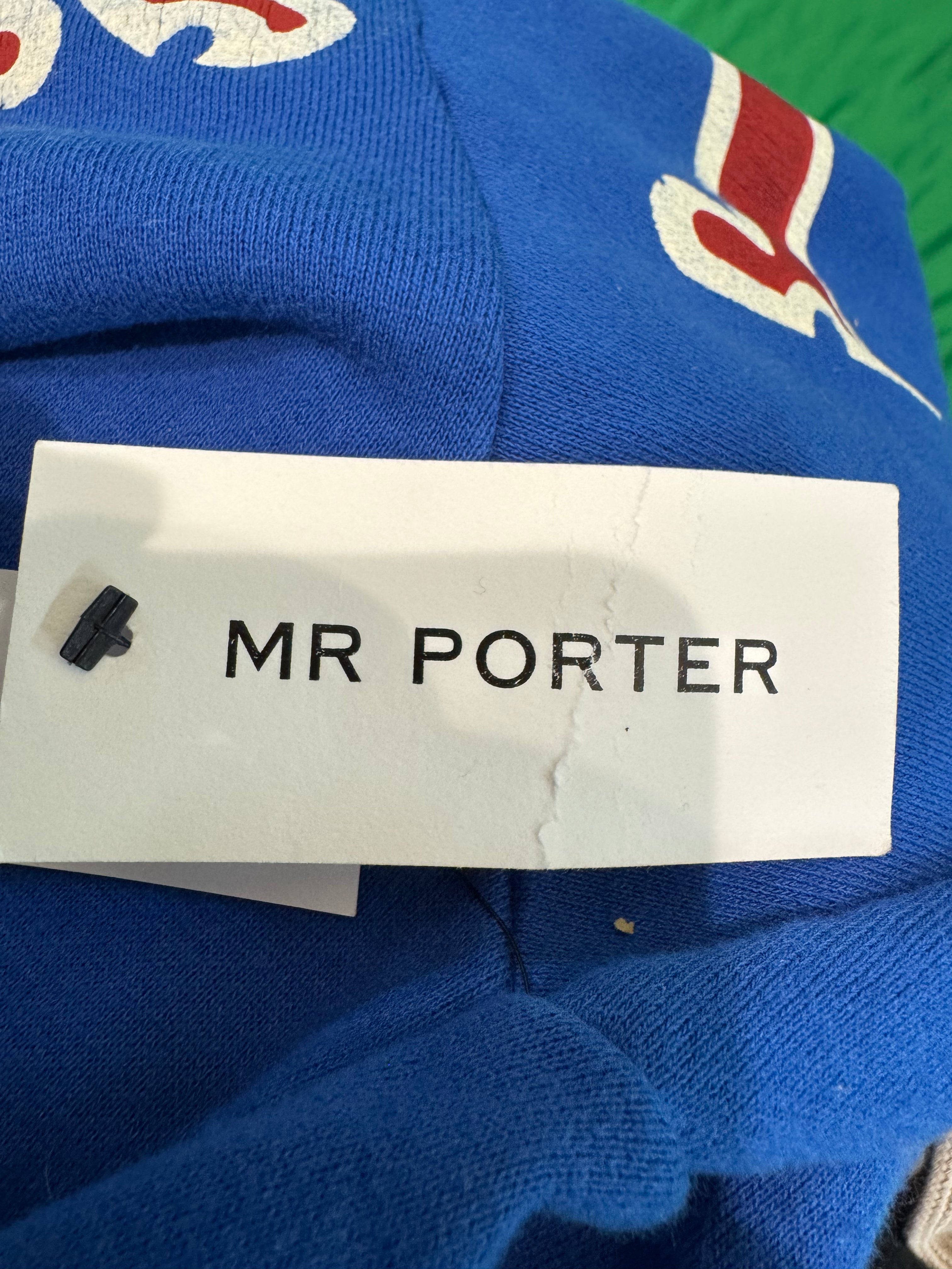 Kapital Kountry Blue & Red Crewneck