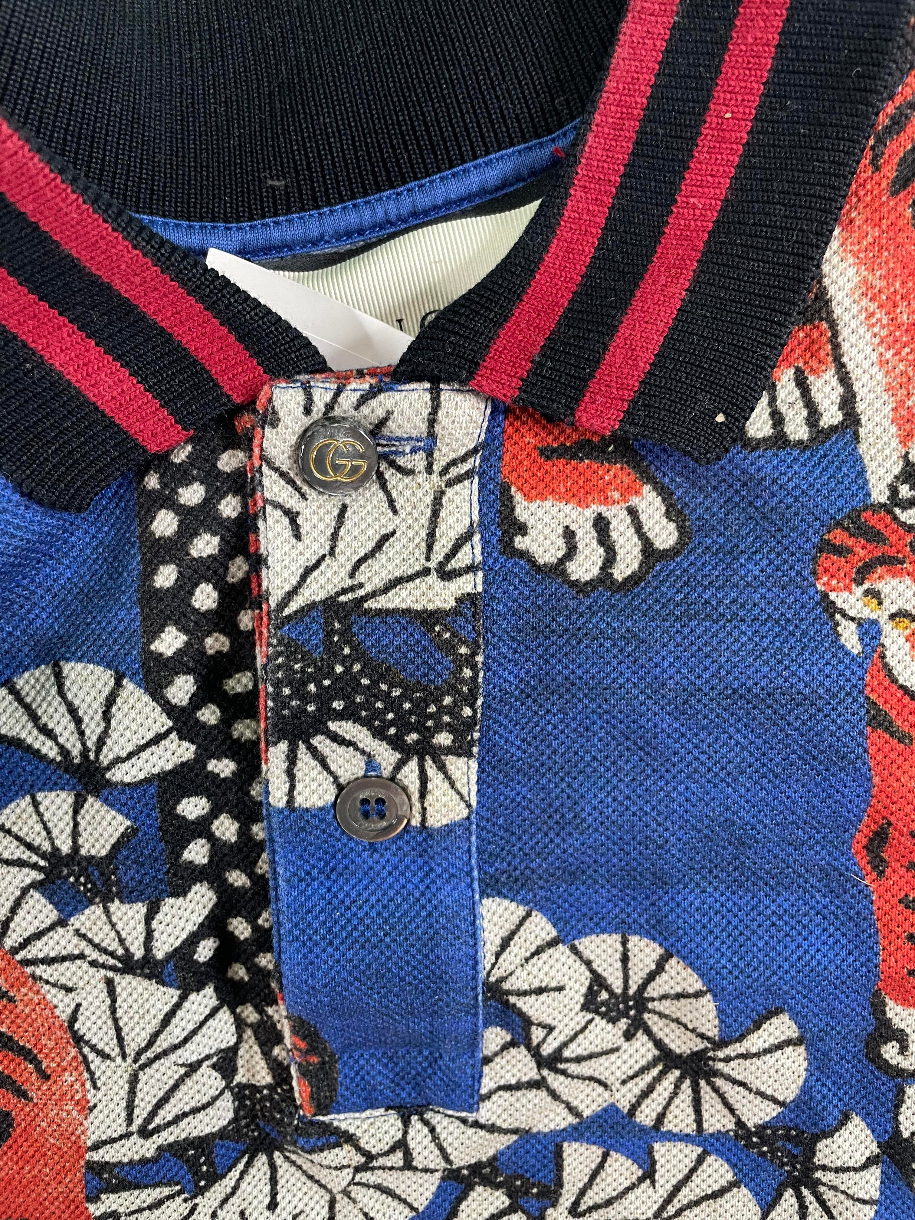 Gucci Bengal Tiger Polo Shirt