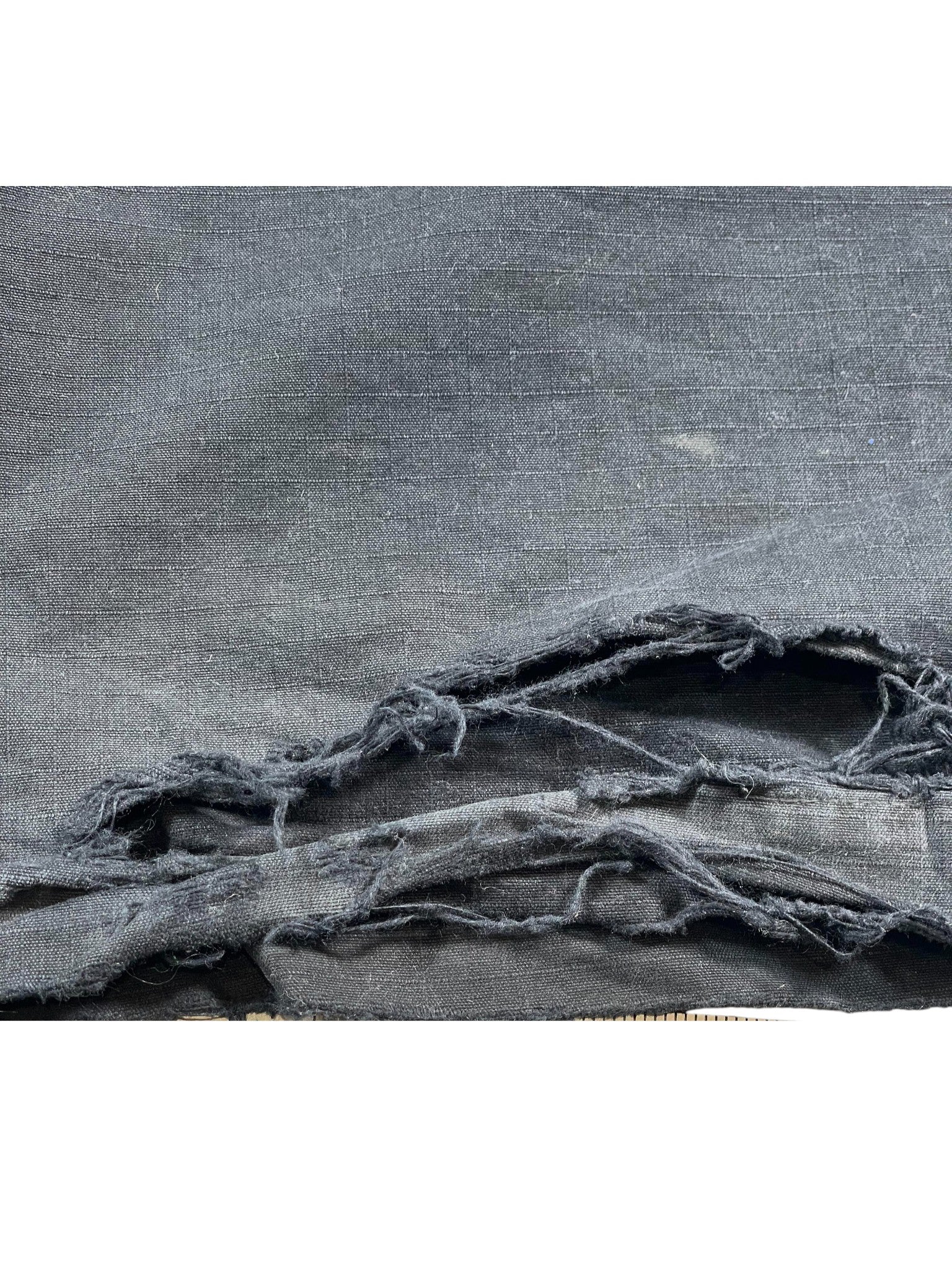 Balenciaga Distressed Black Cargos