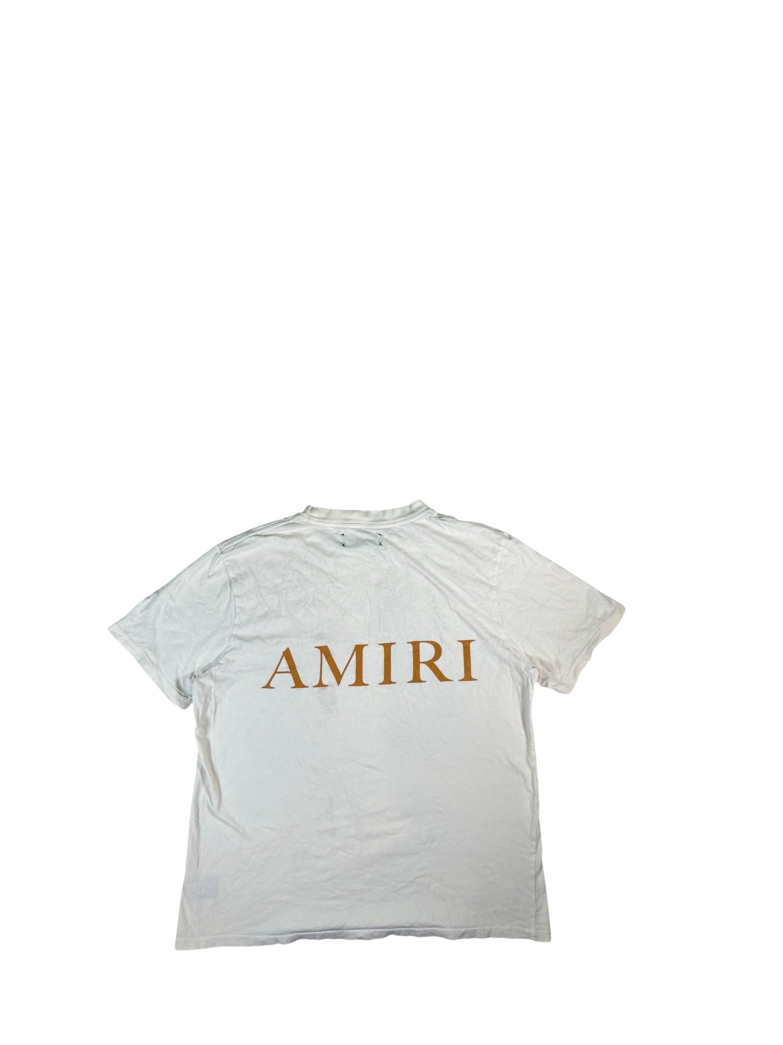 Amiri MA Yellow Tee