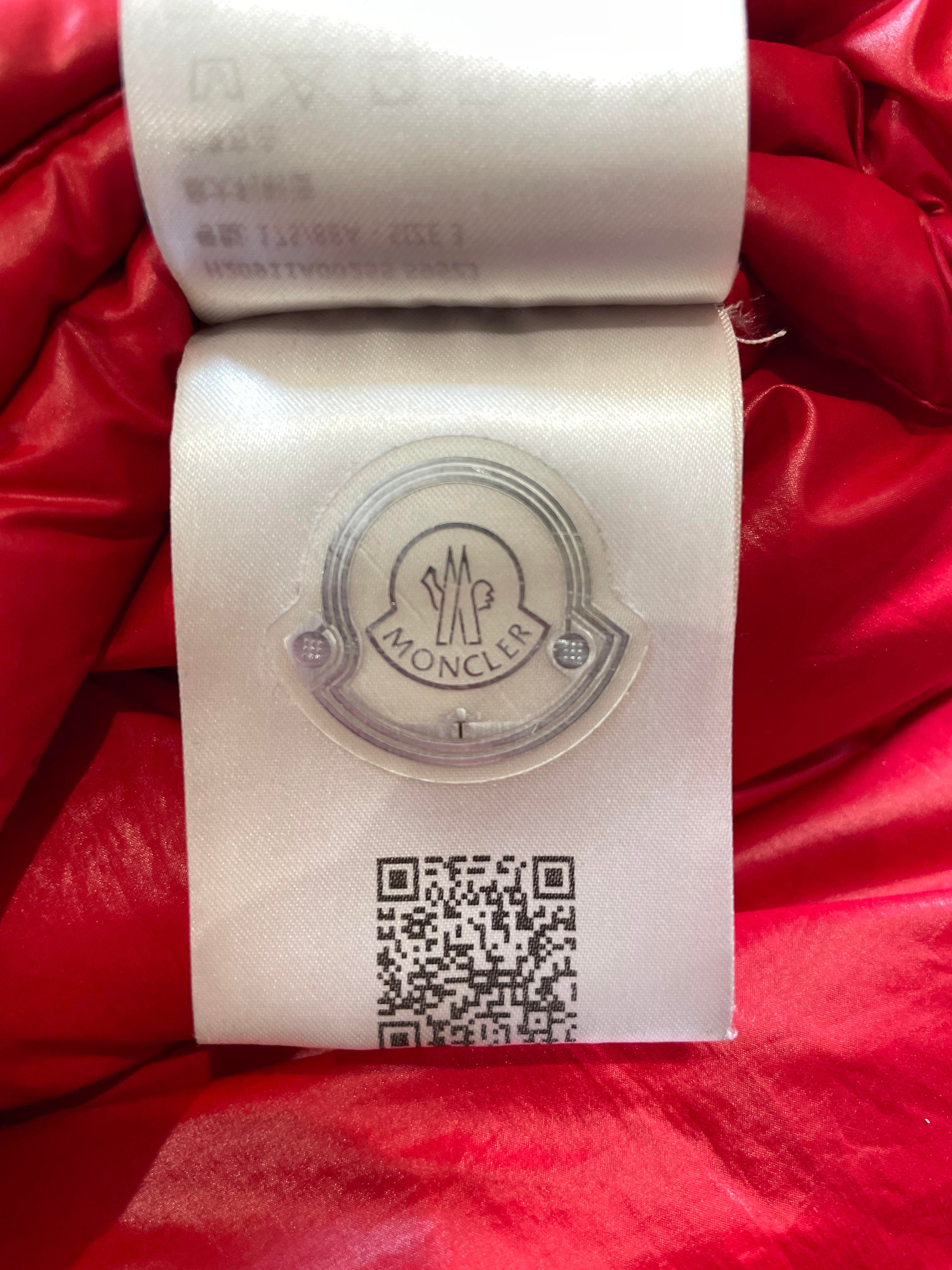Moncler Red Masaya Puffer Jacket
