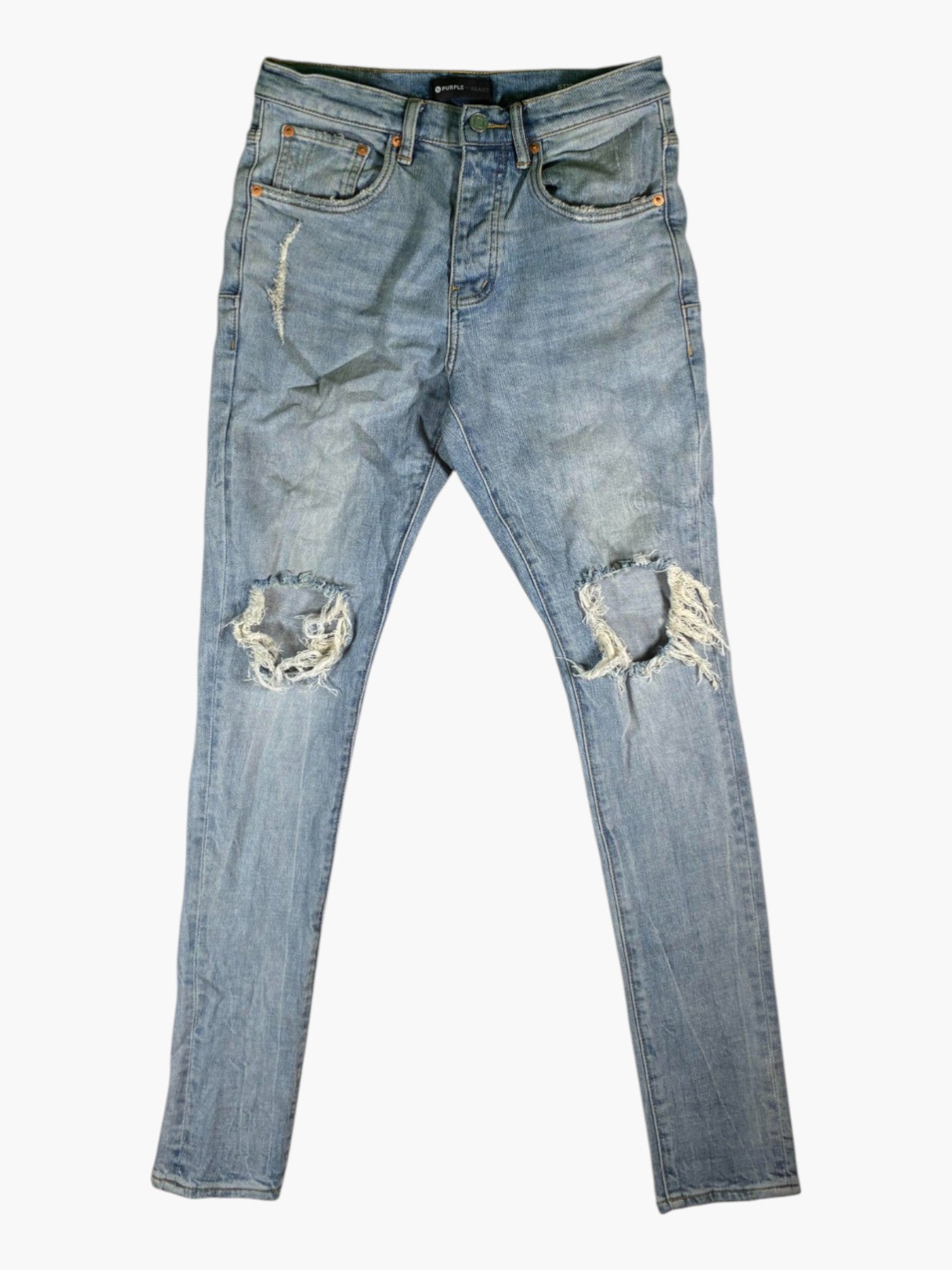 Purple Brand Light Wash Jeans