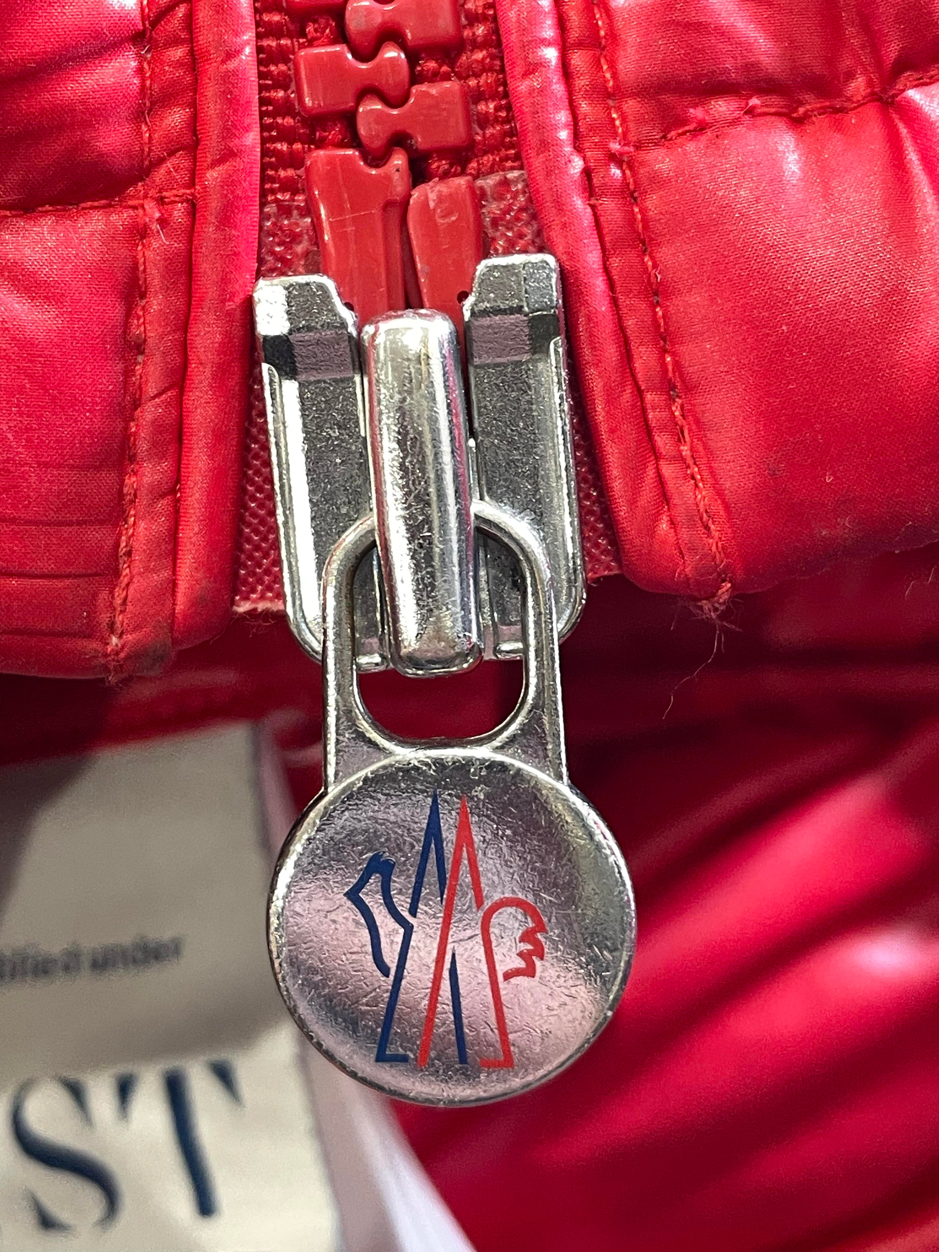 Moncler Red Masaya Puffer Jacket