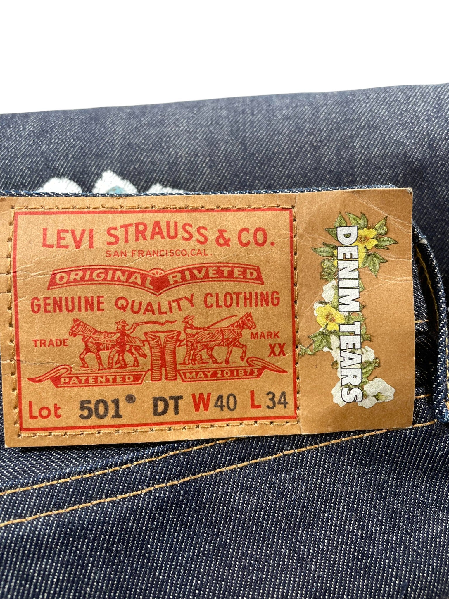 Denim Tears Studded Selvedge Jeans