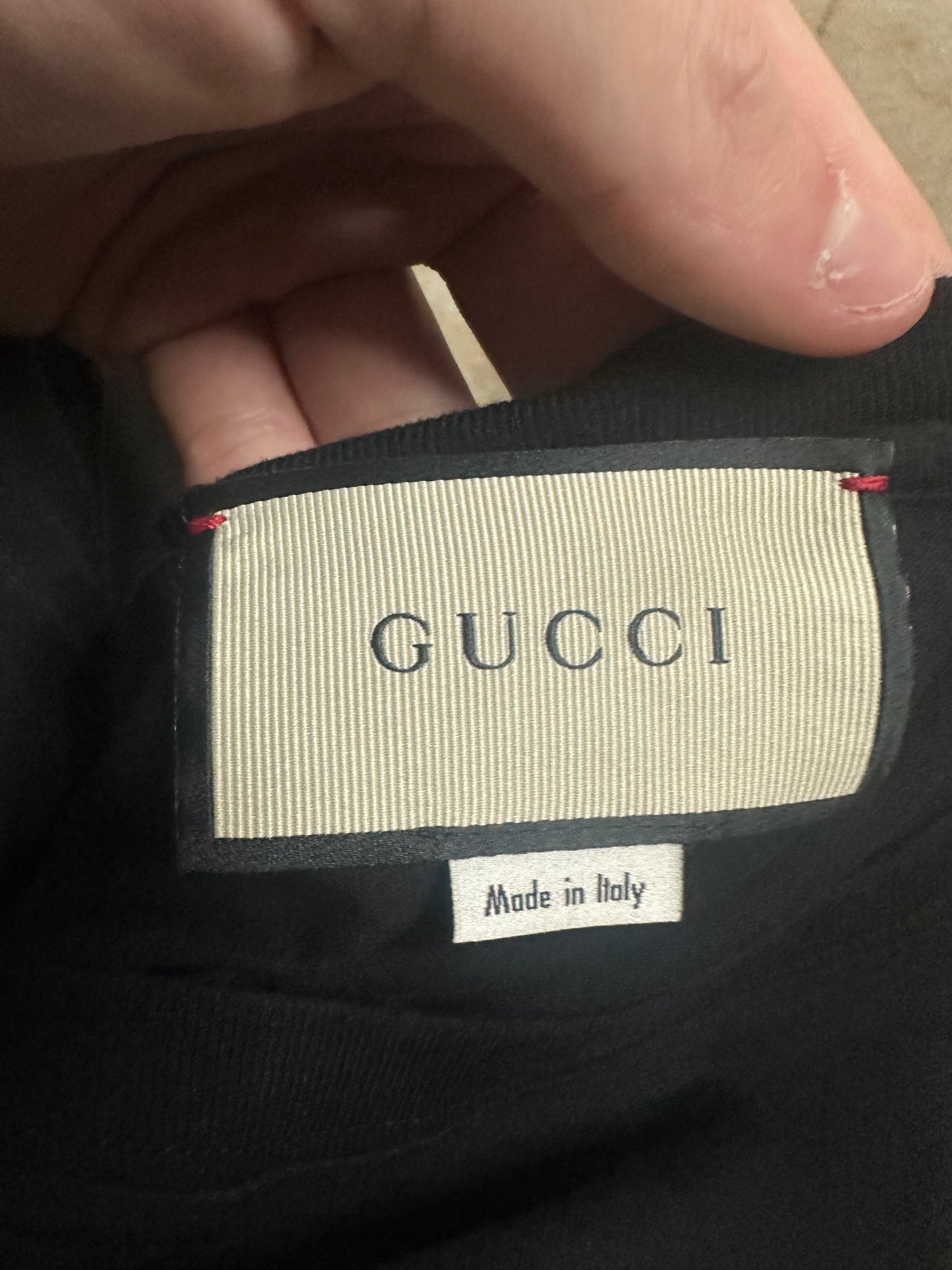 Gucci Classic Logo Tee Used Small