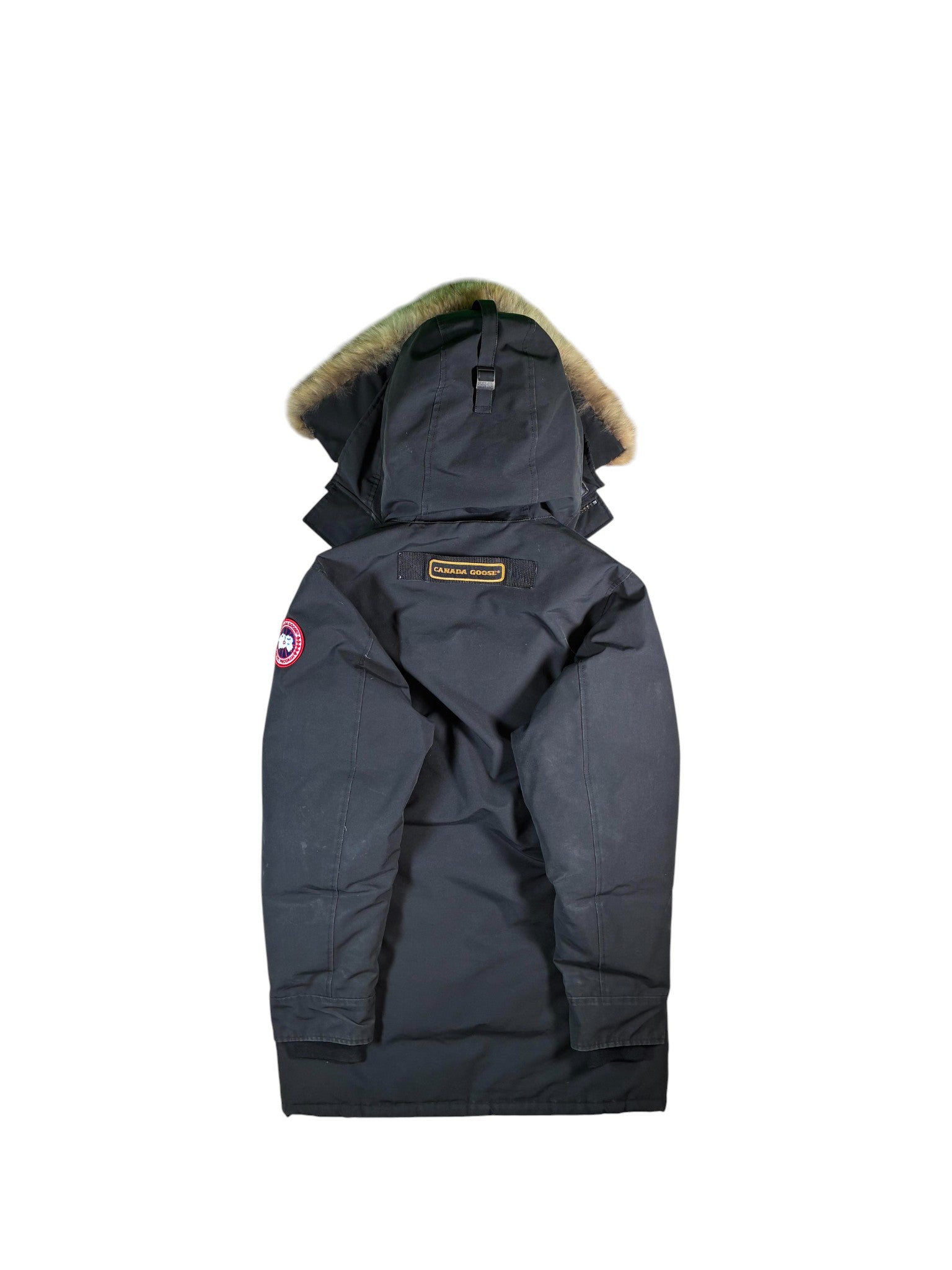 Canada Goose Women's Black Parka Fur
