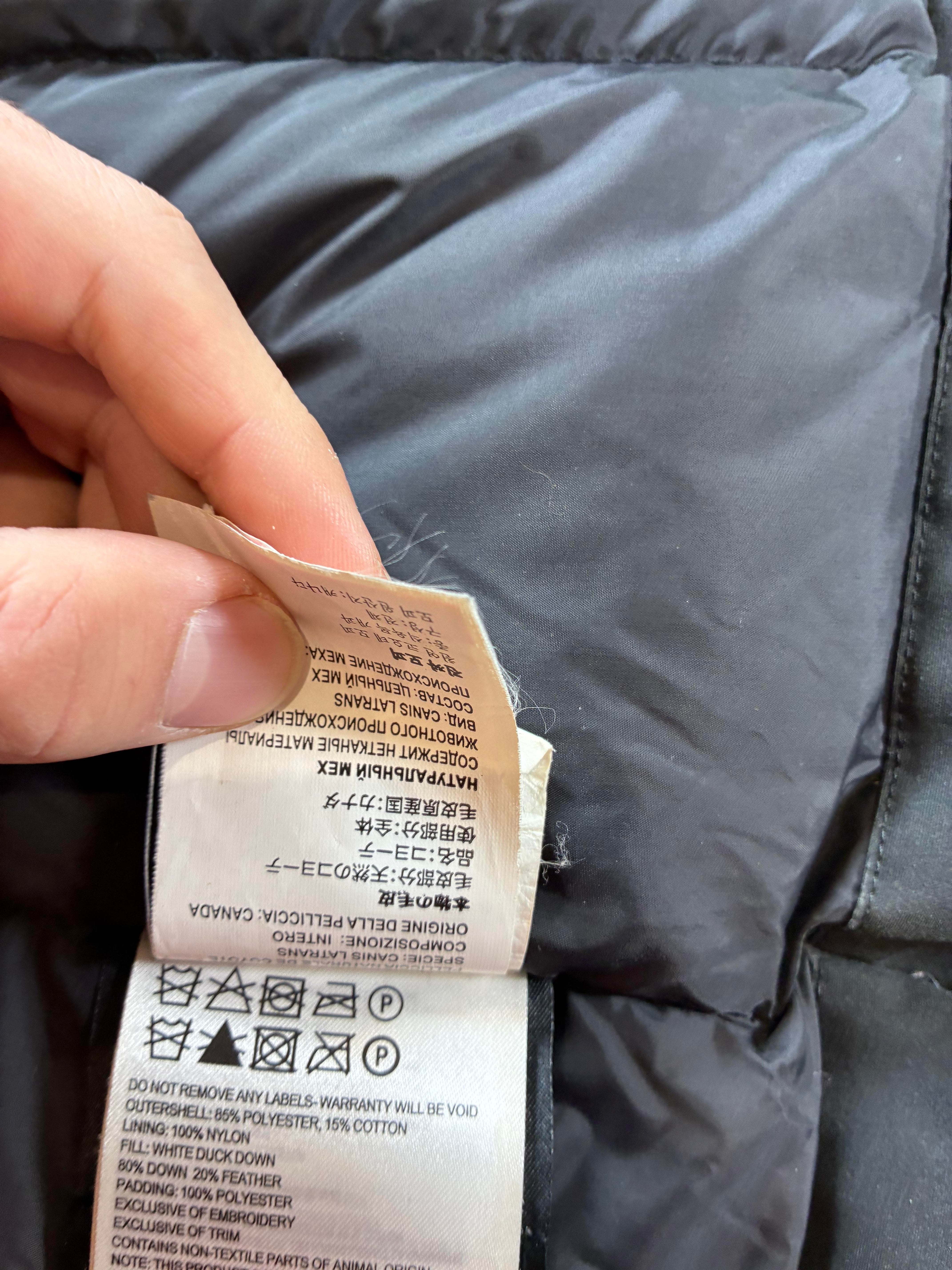 Canada Goose Women's Black Parka Fur