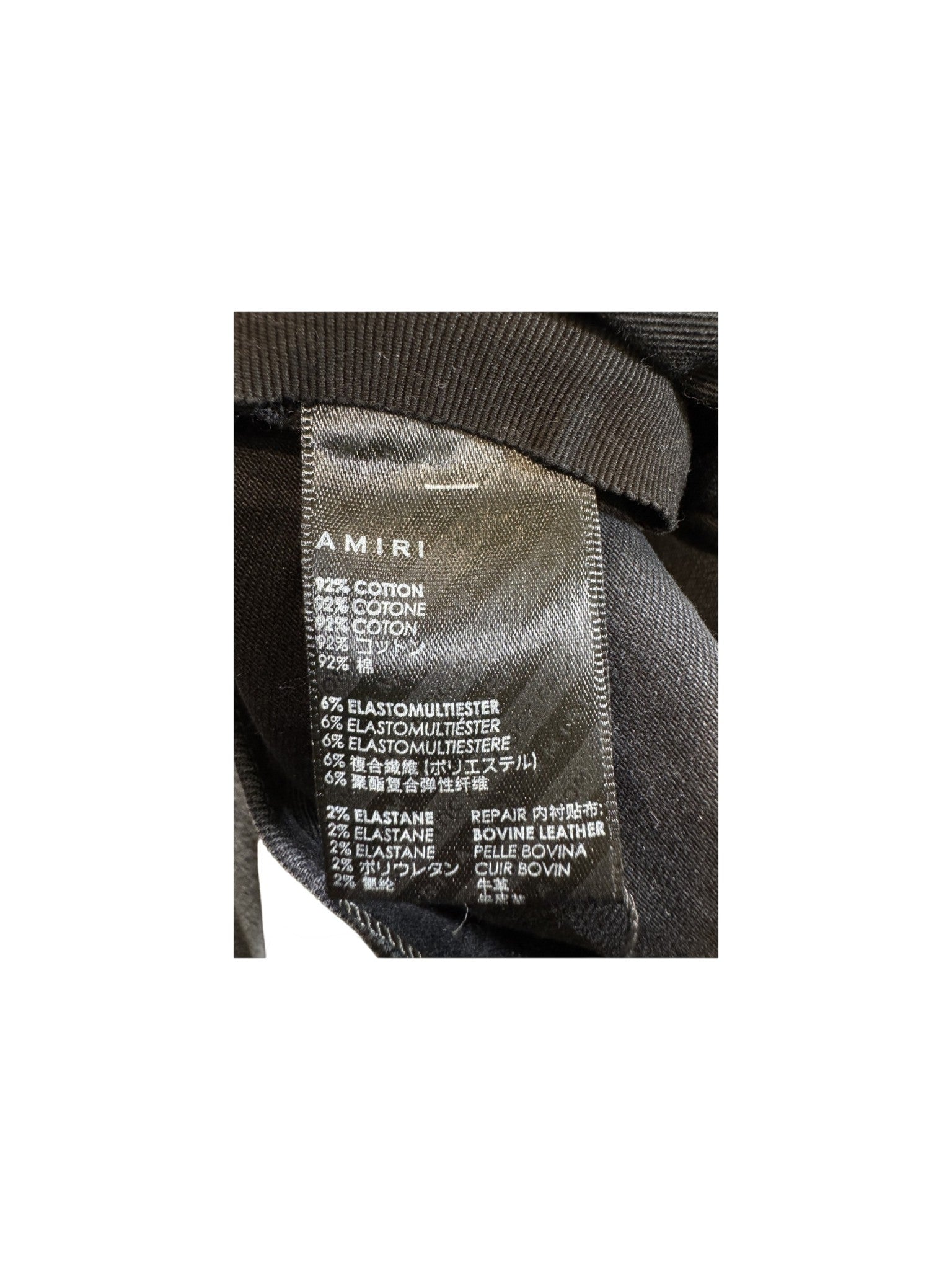 Amiri Chemist Stars Black & Blue Jeans
