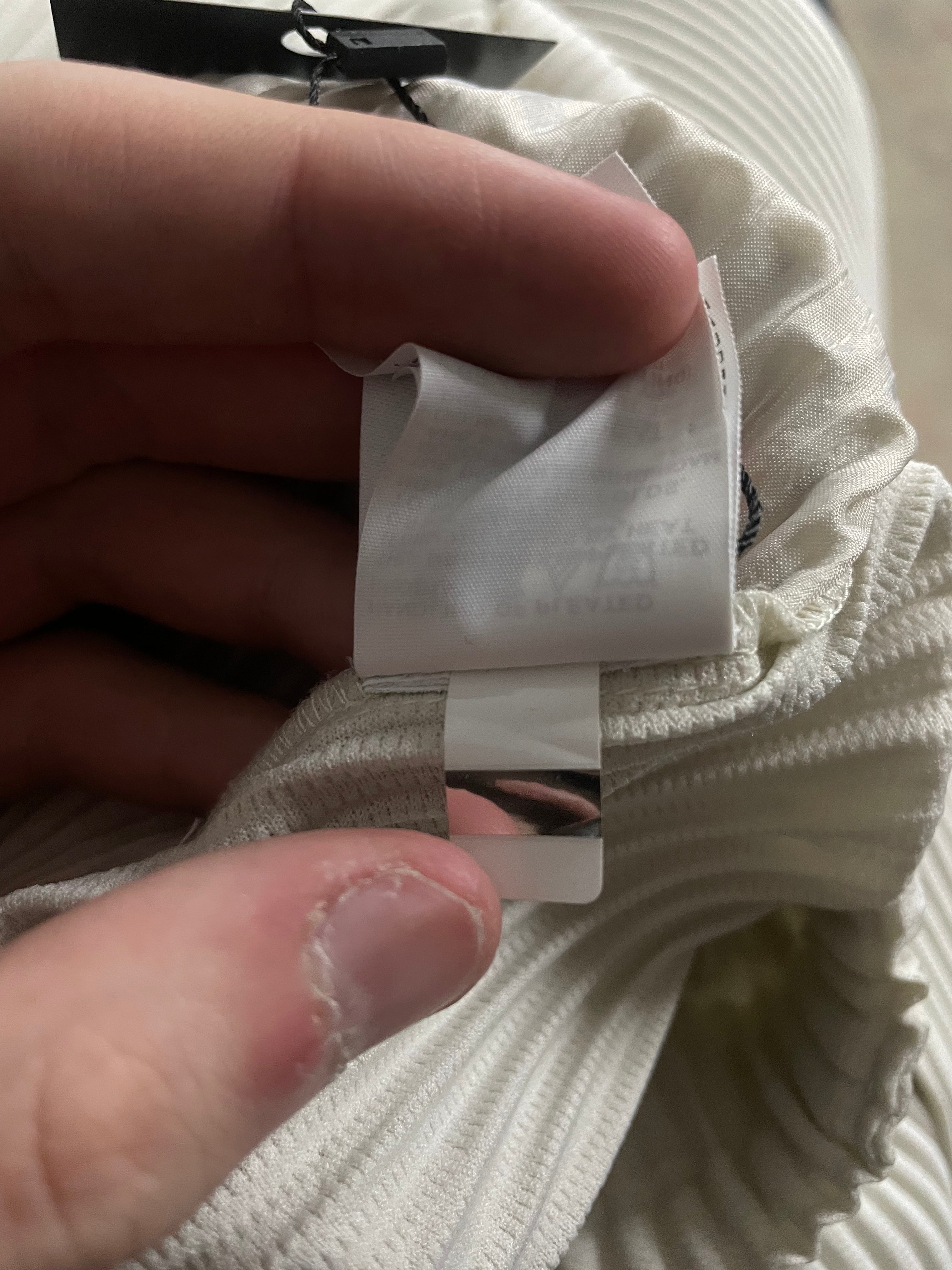 Issey Miyake White Pants