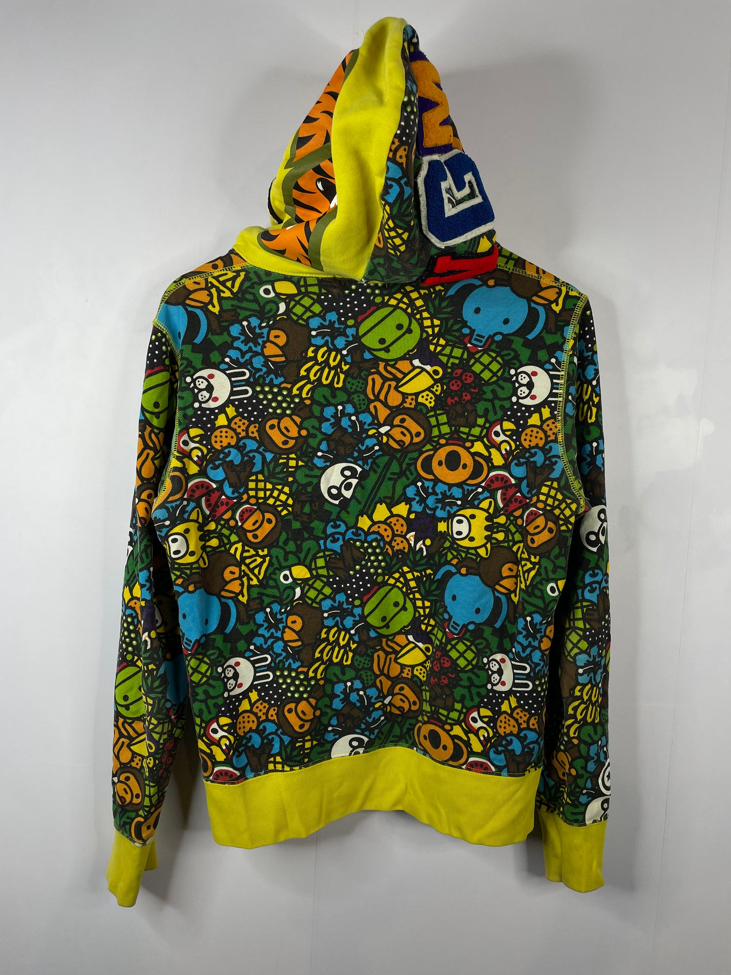 BAPE Zip Up Yellow Baby Milo Hoodie