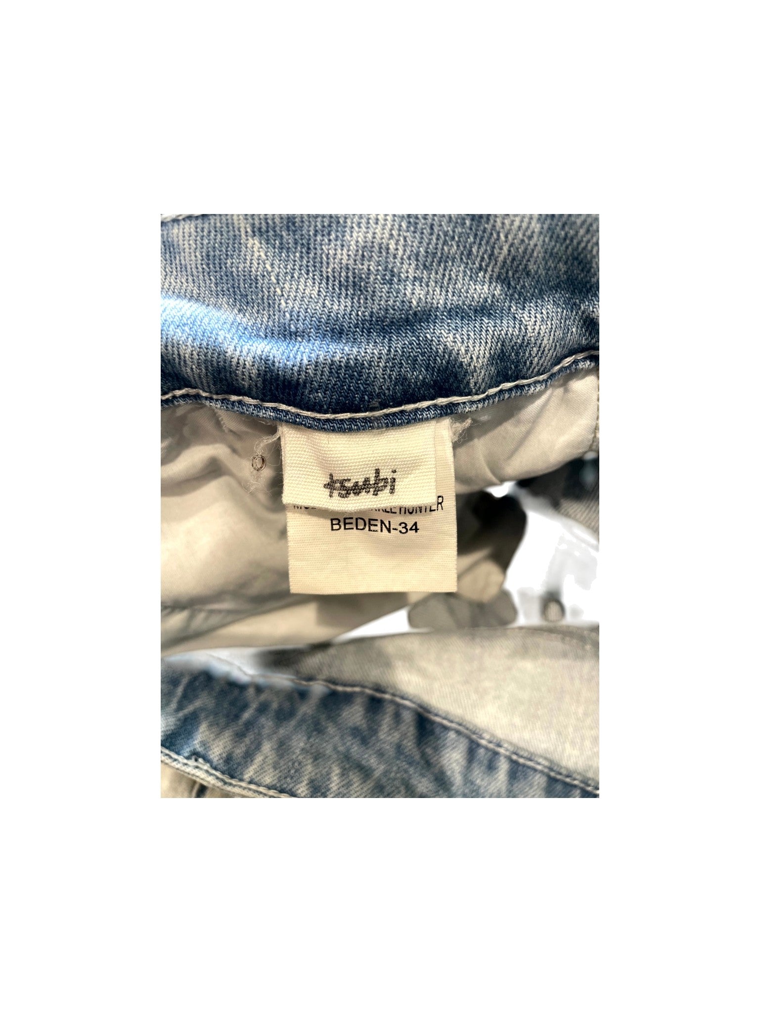 Ksubi Light Wash & Red Jeans