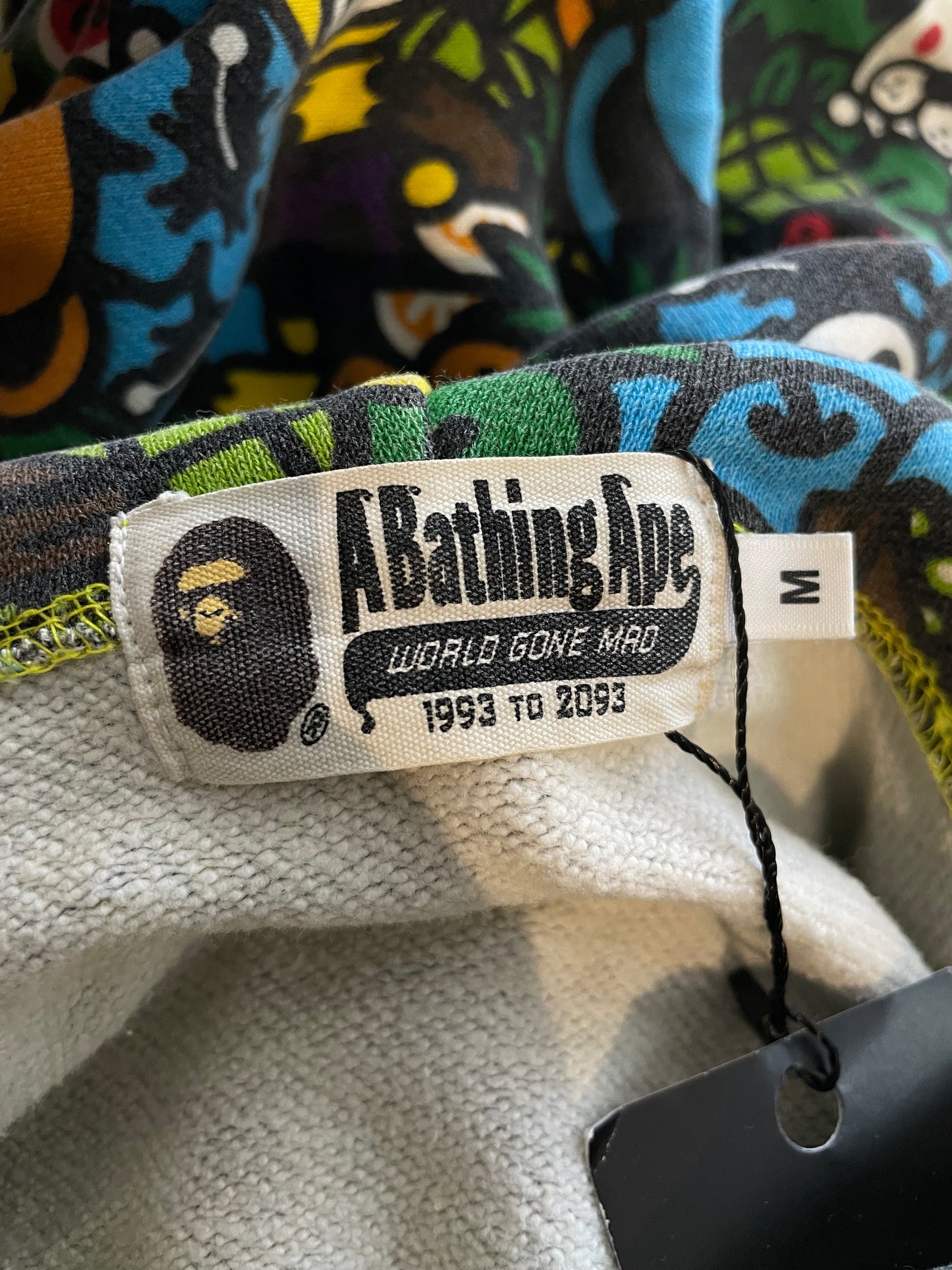 BAPE Zip Up Yellow Baby Milo Hoodie