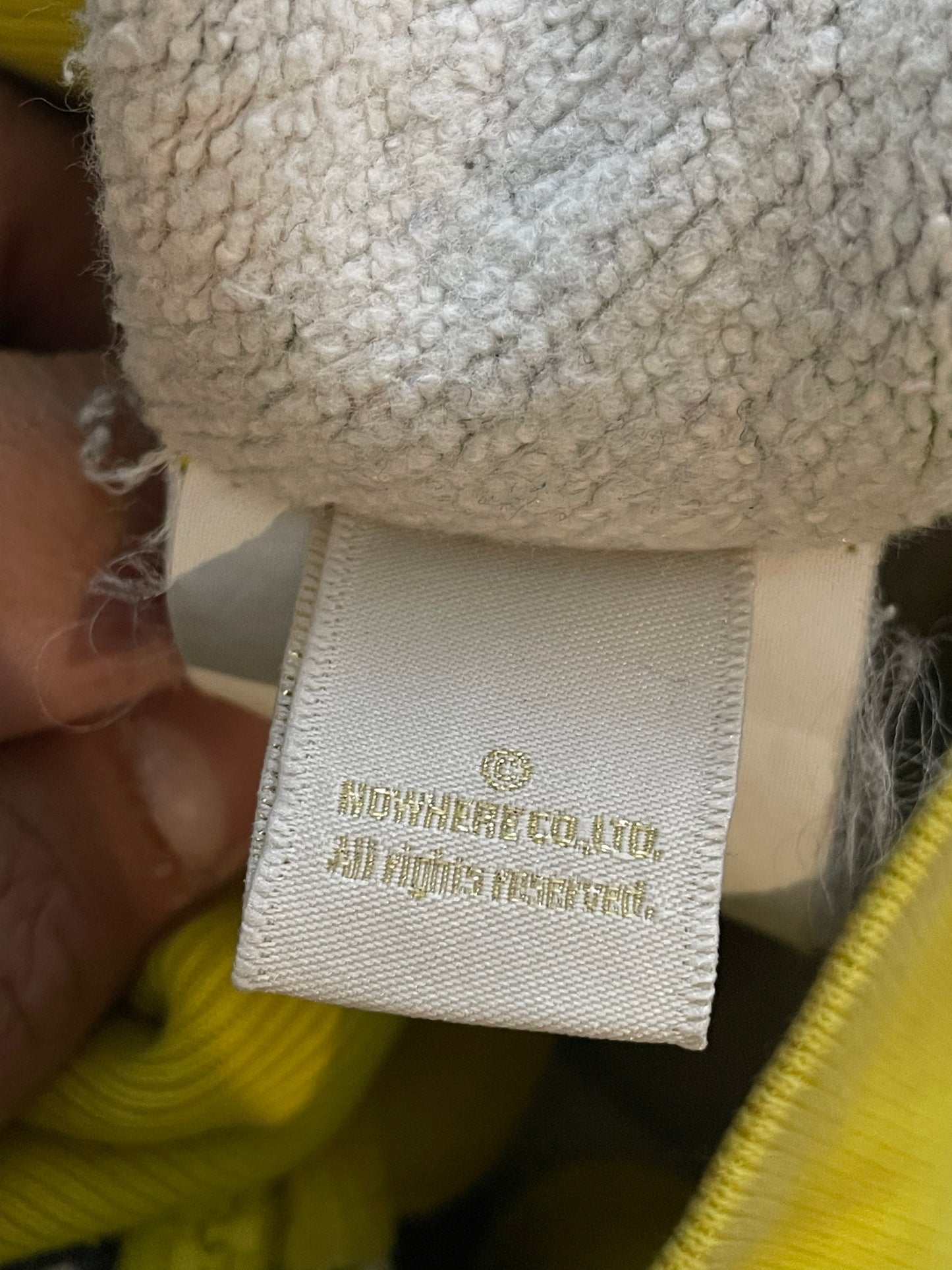 BAPE Zip Up Yellow Baby Milo Hoodie