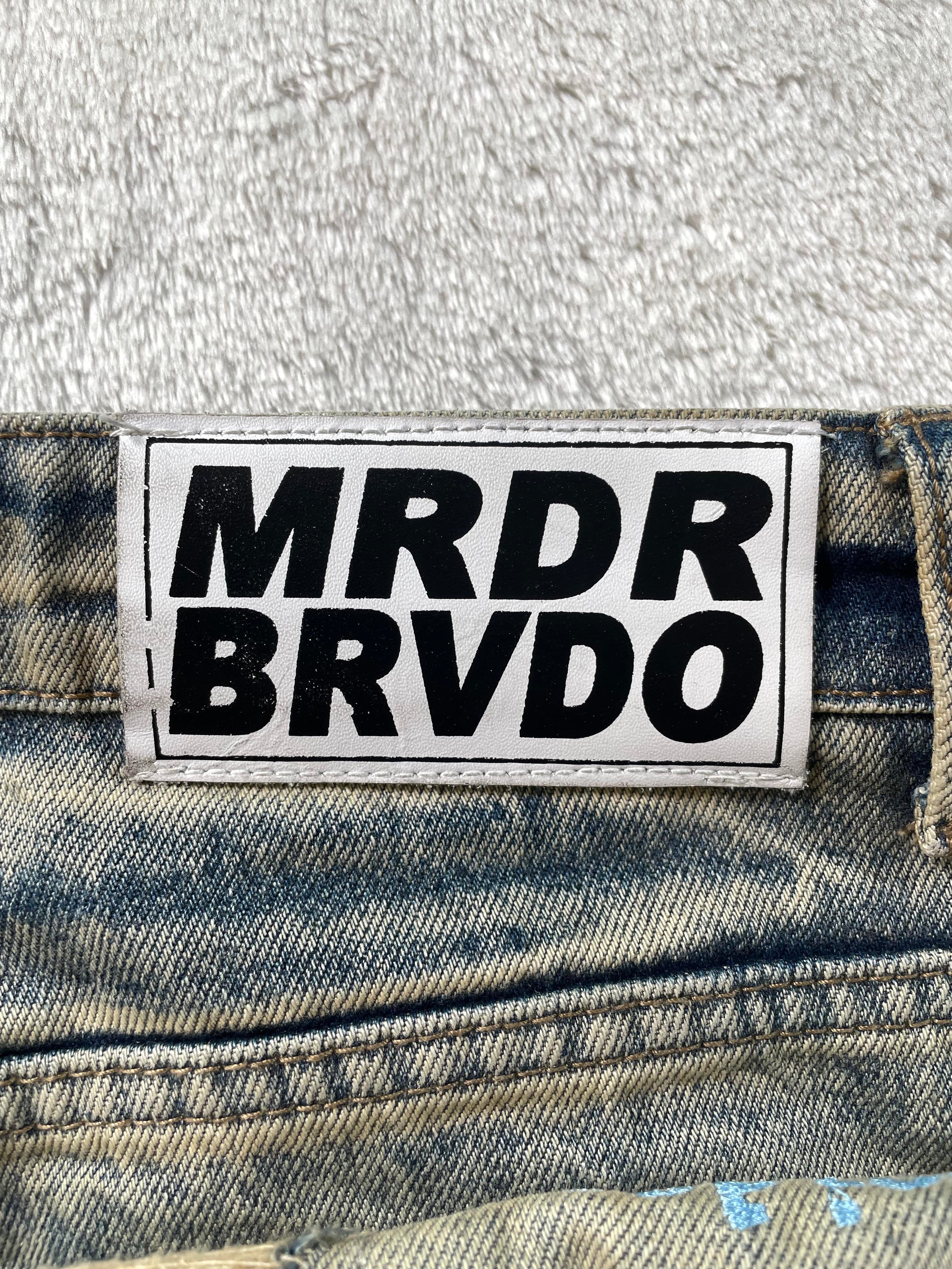 Who Decides War Gradient Scripture Vintage Wash Jeans