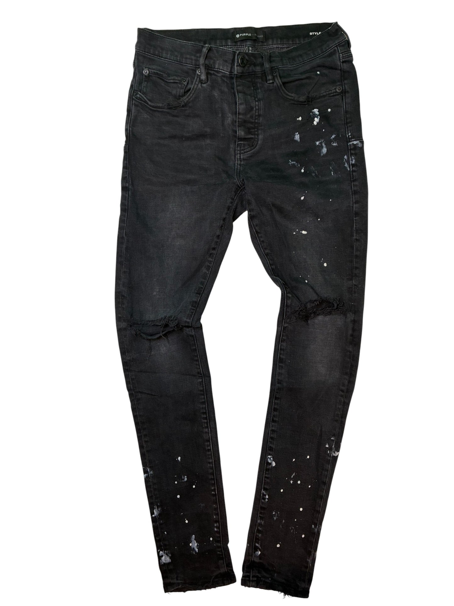 Purple Brand Black Jeans