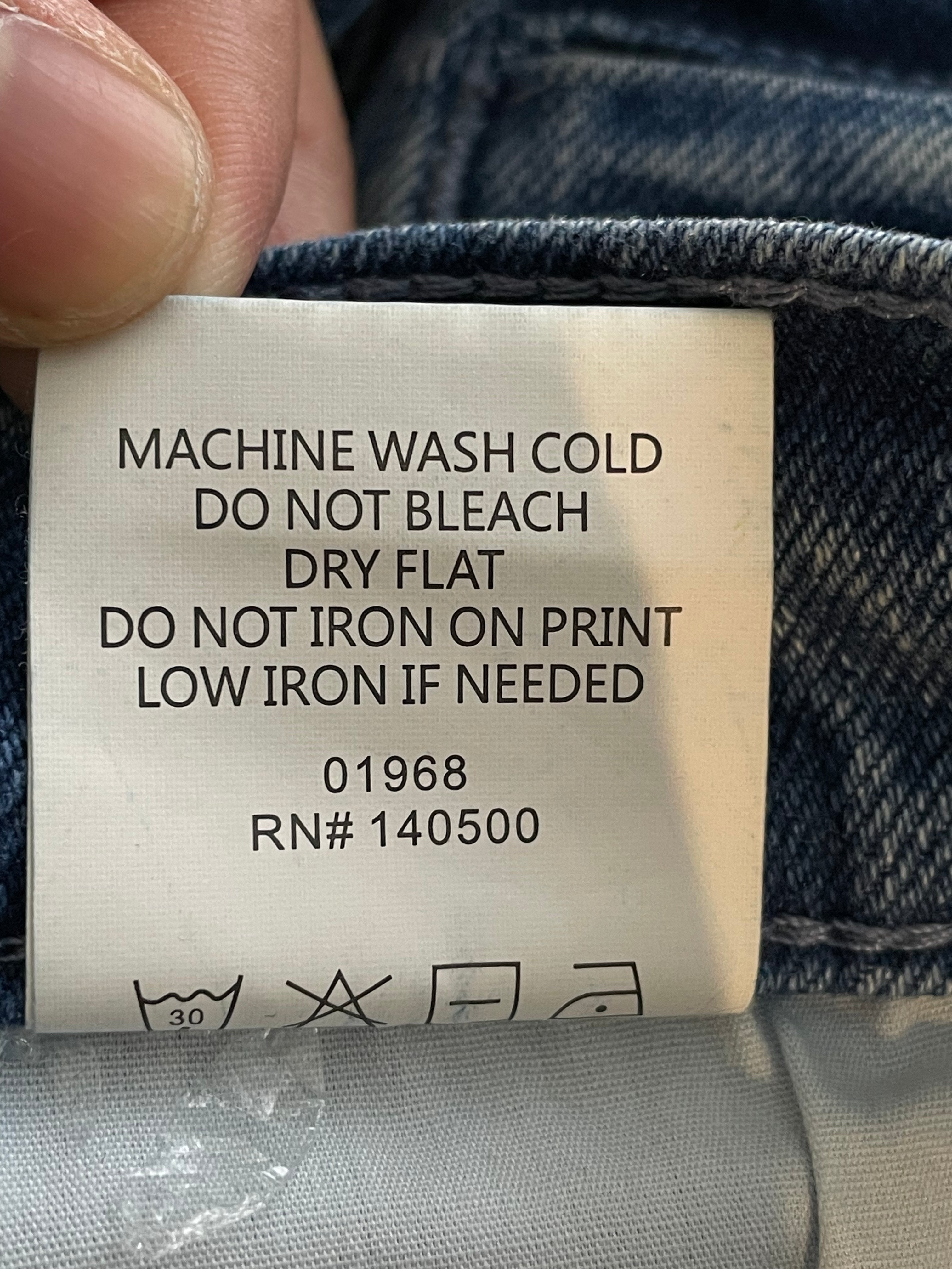 RTA Knee Patch Light Wash Jeans