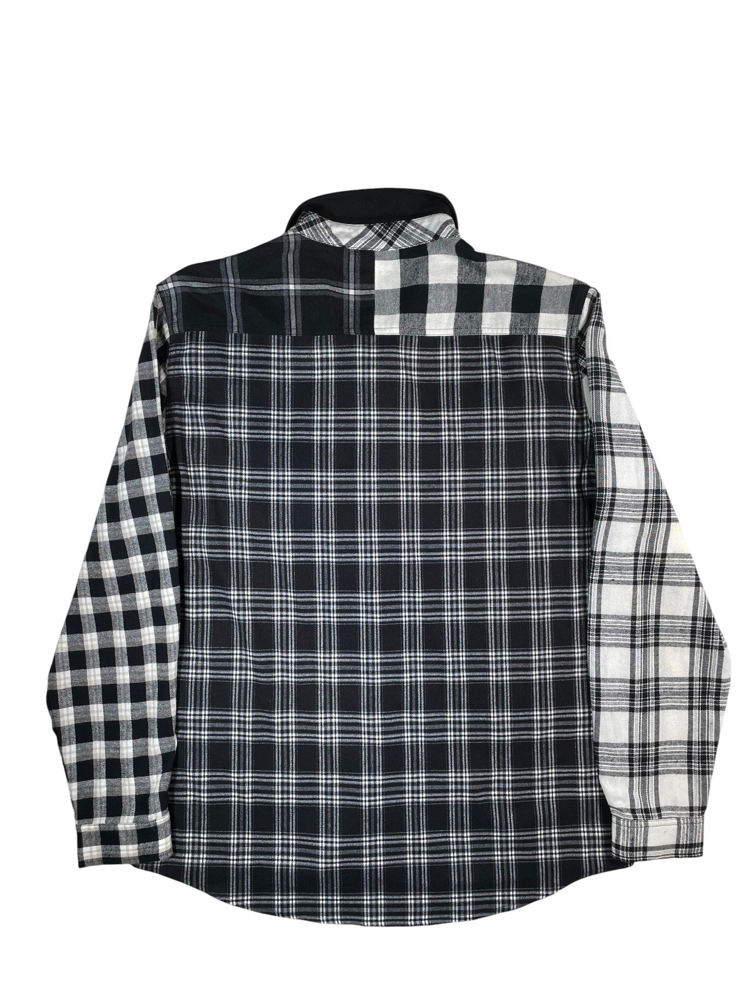 OVO Grey & Black Plaid Flannel
