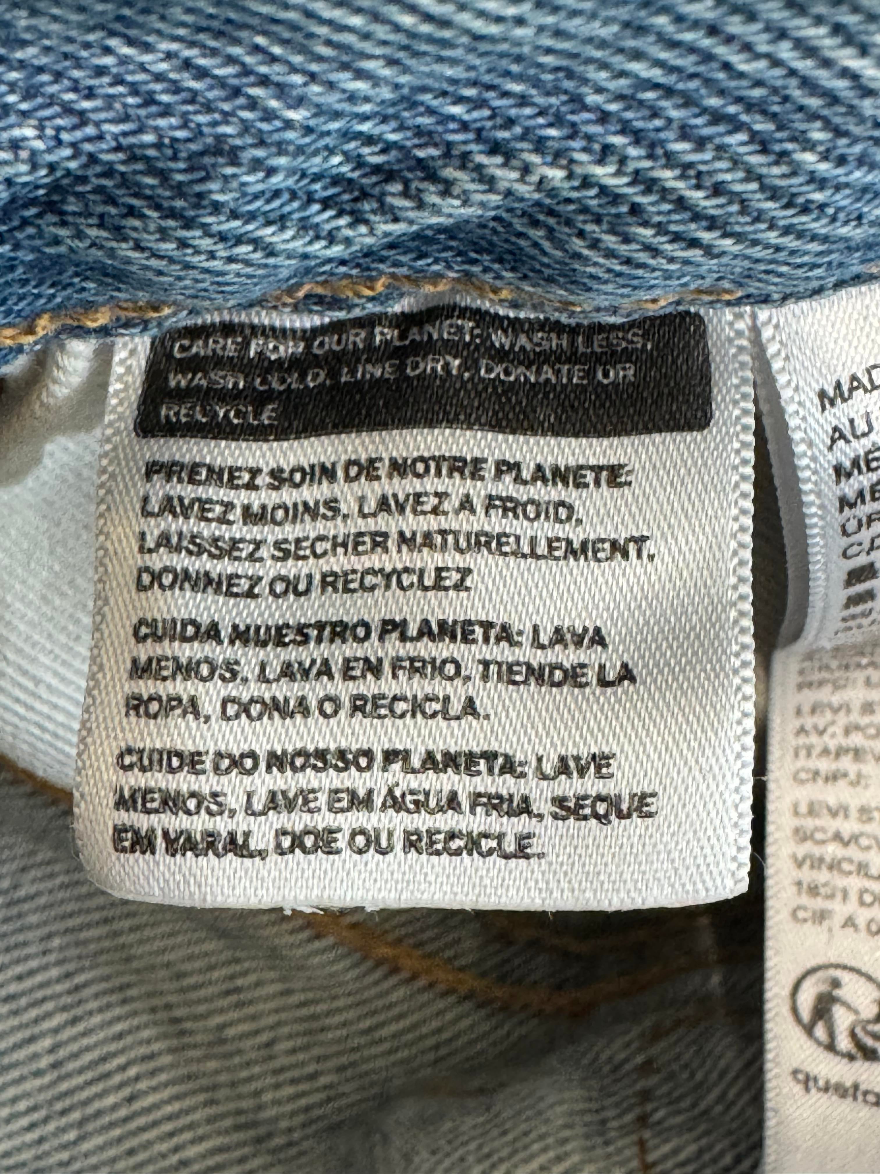 Levis x Denim Tears Offset Light Wash Blue Jeans