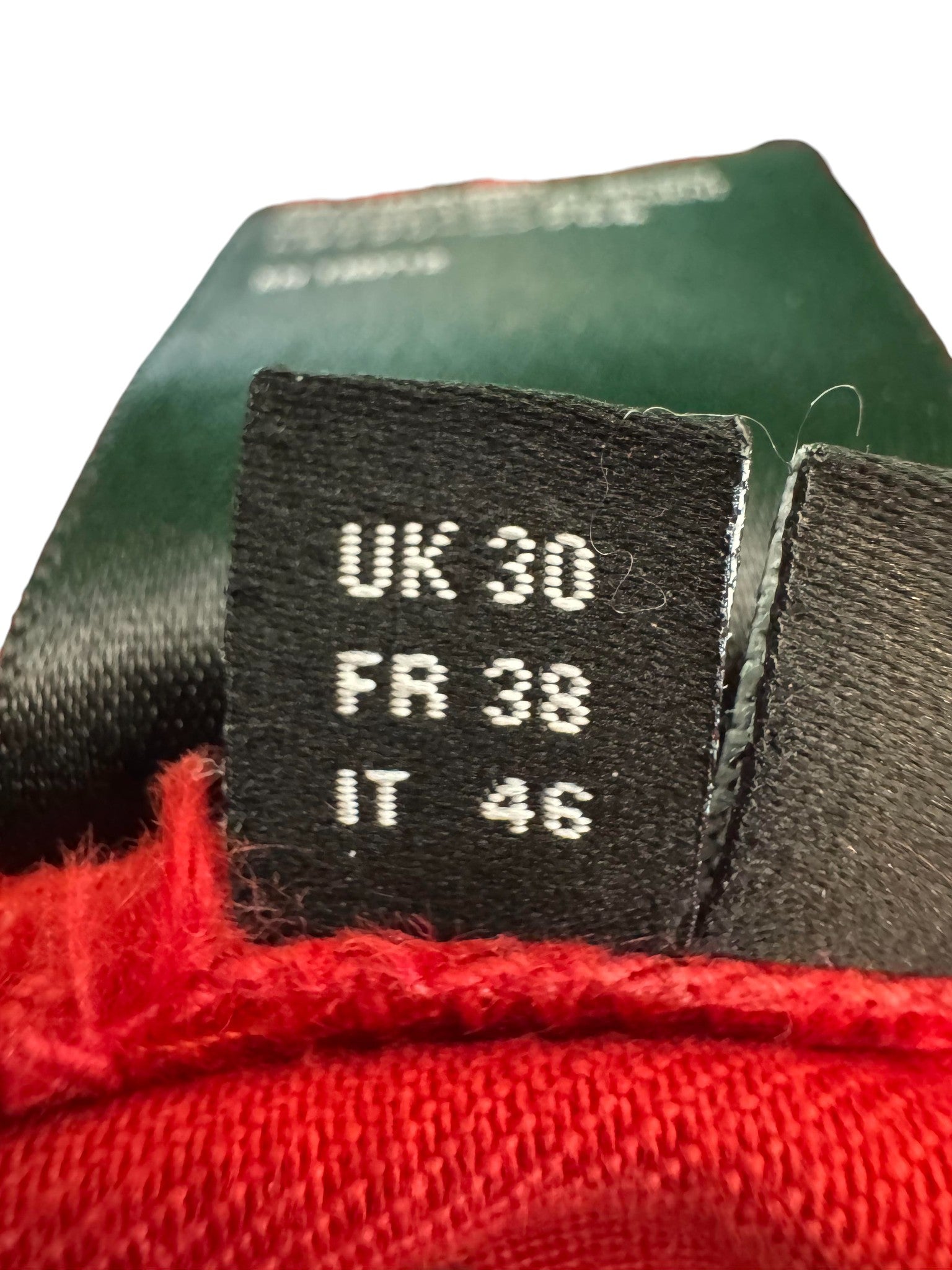 Amiri Red & Black Stripe Jeans