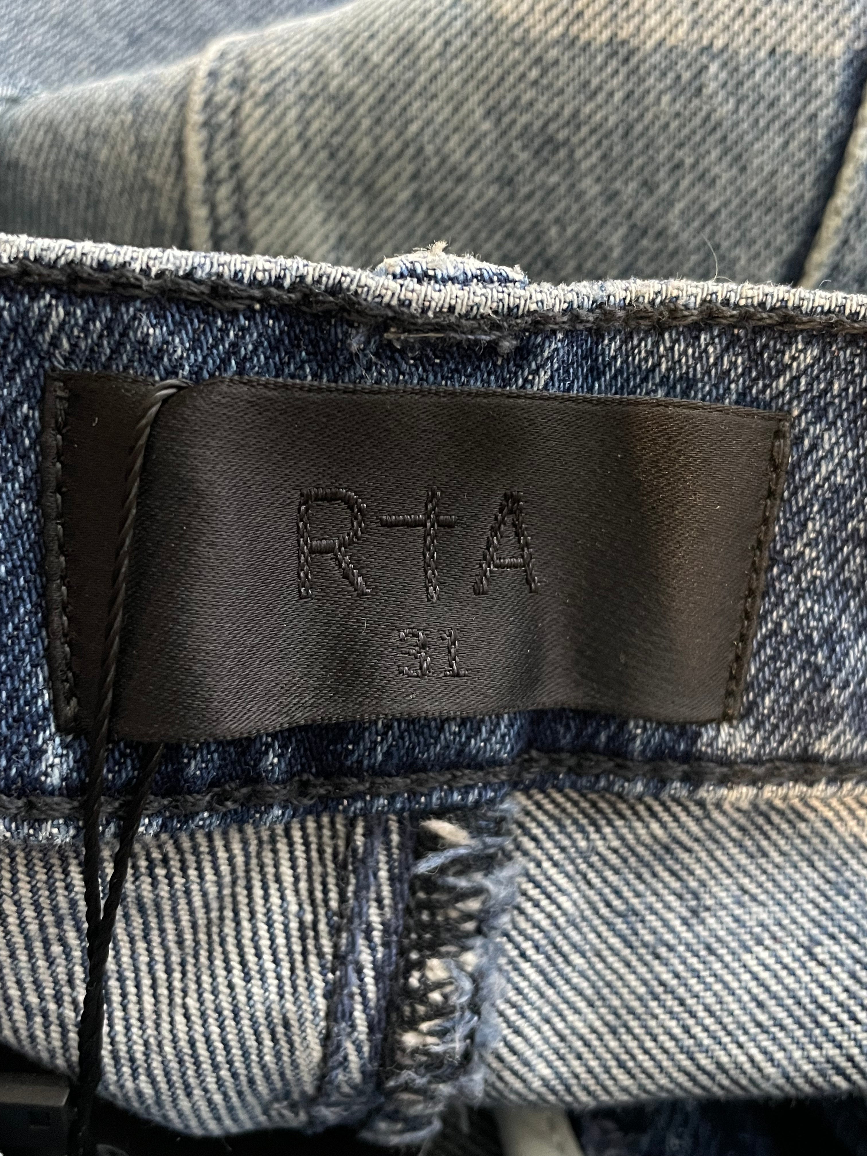 RTA Sinners Light Wash Blue Jeans