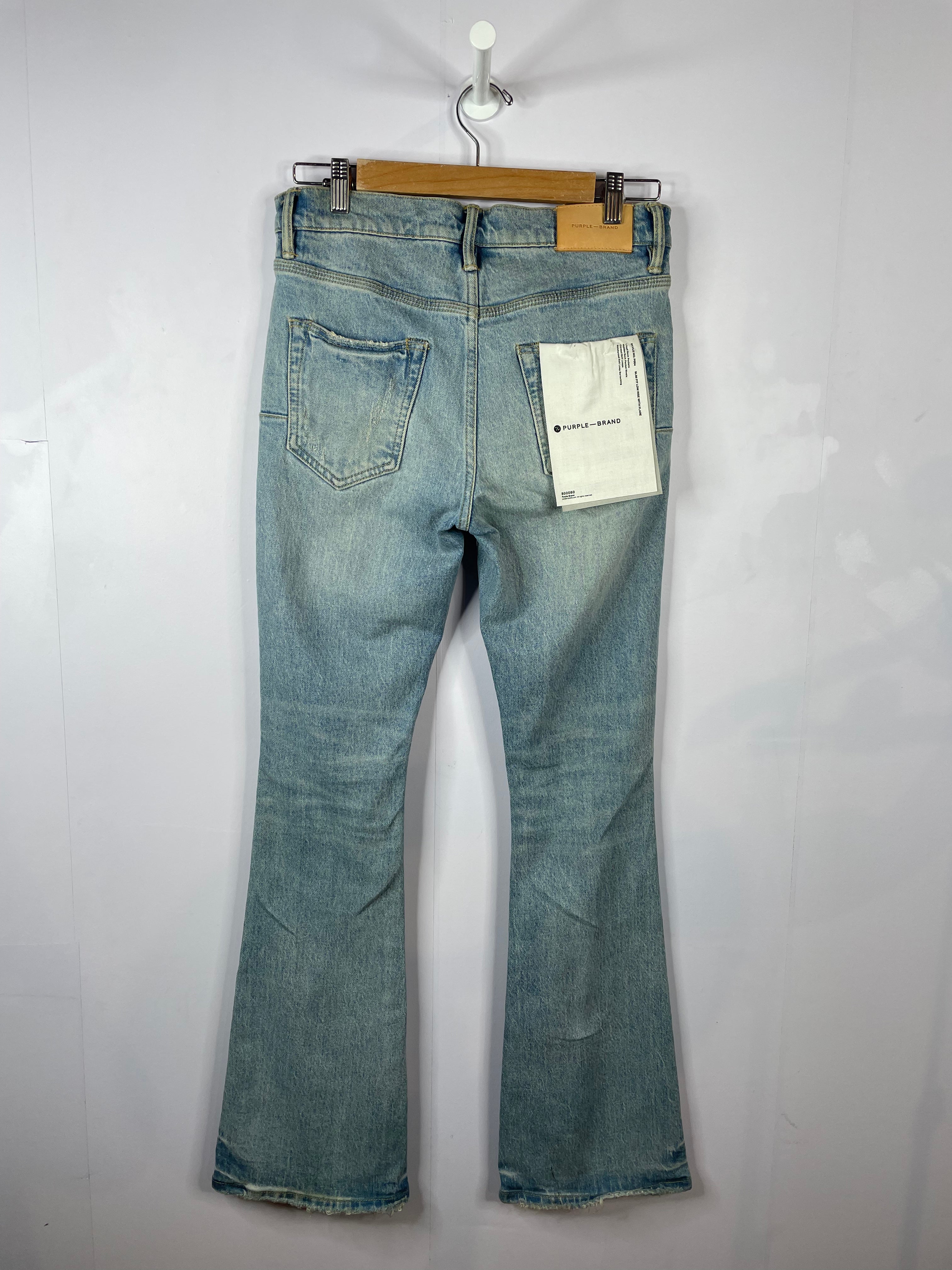 Purple Brand Light Wash Blue Jeans