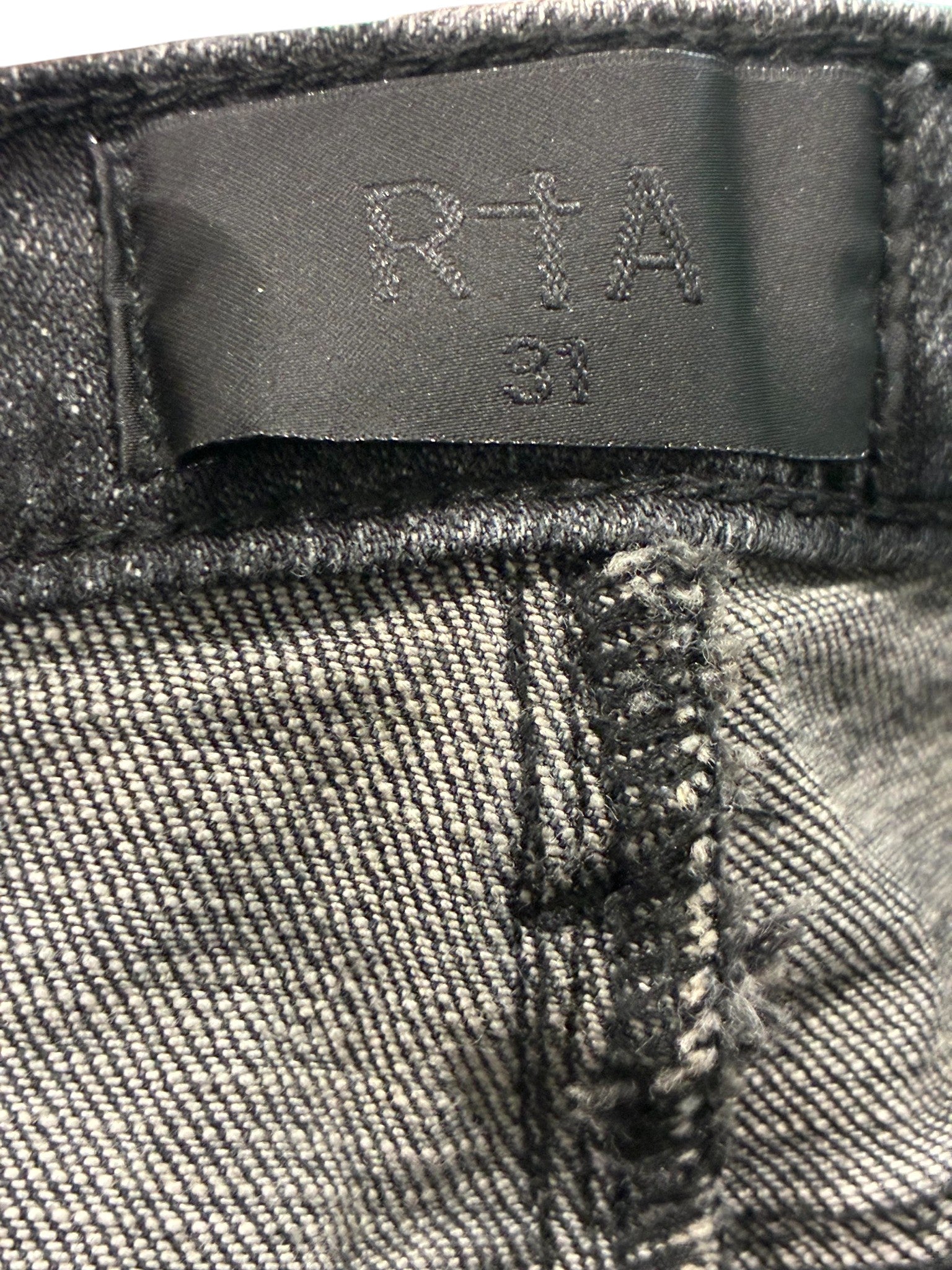 RTA Black Ripped Jeans