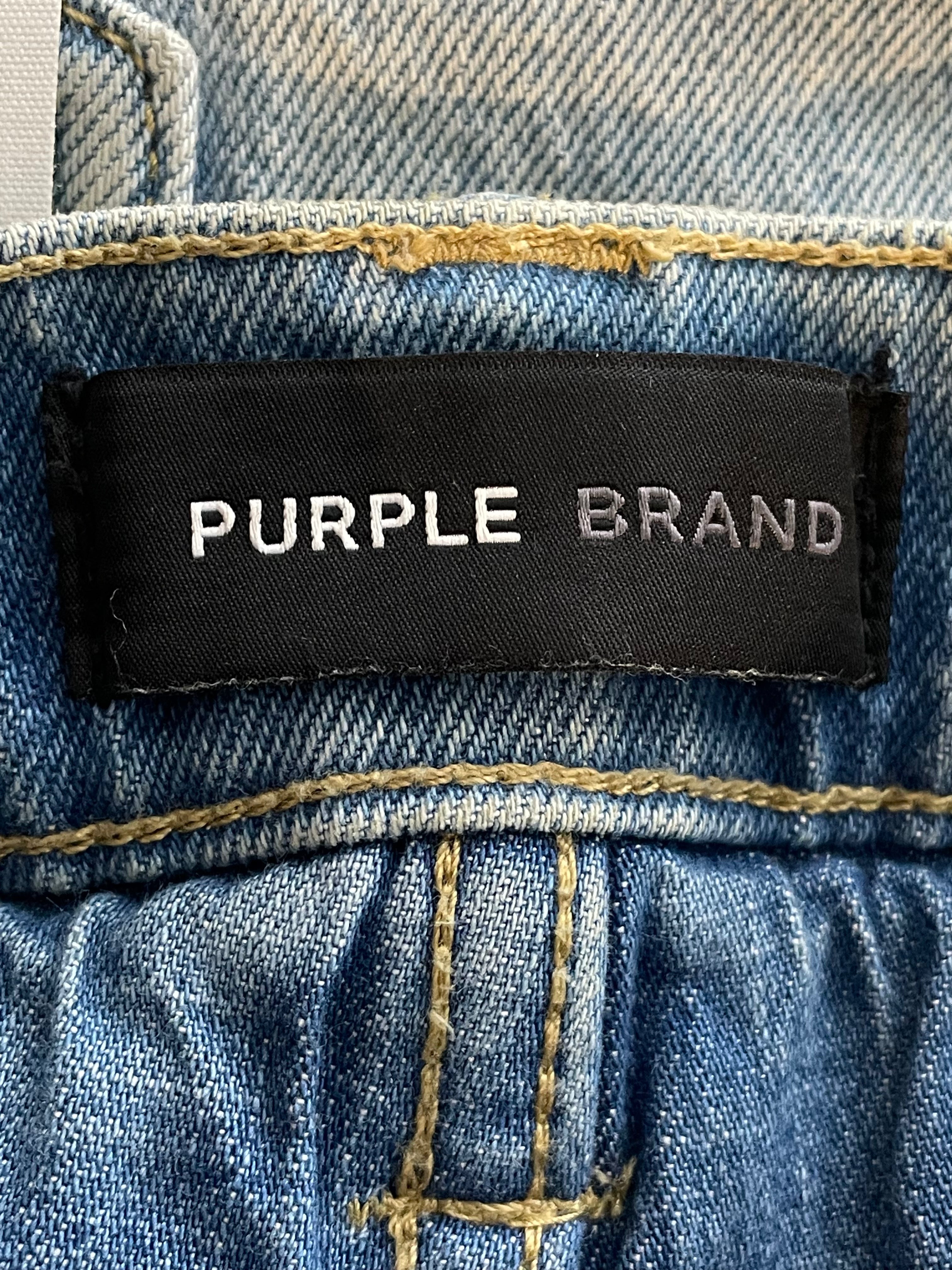 Purple Brand Light Wash Blue Jeans
