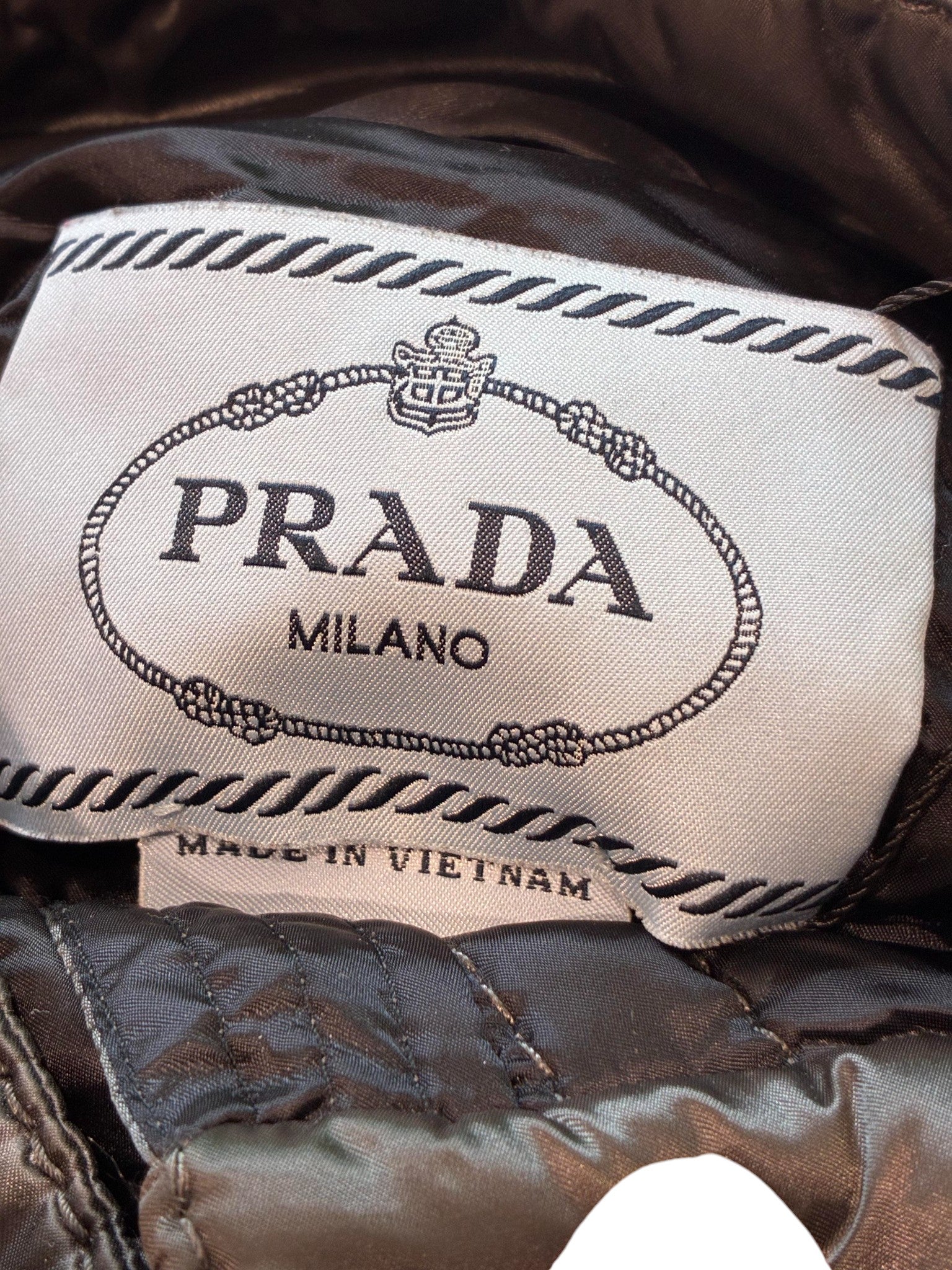 Prada Nylon Puffer Jacket