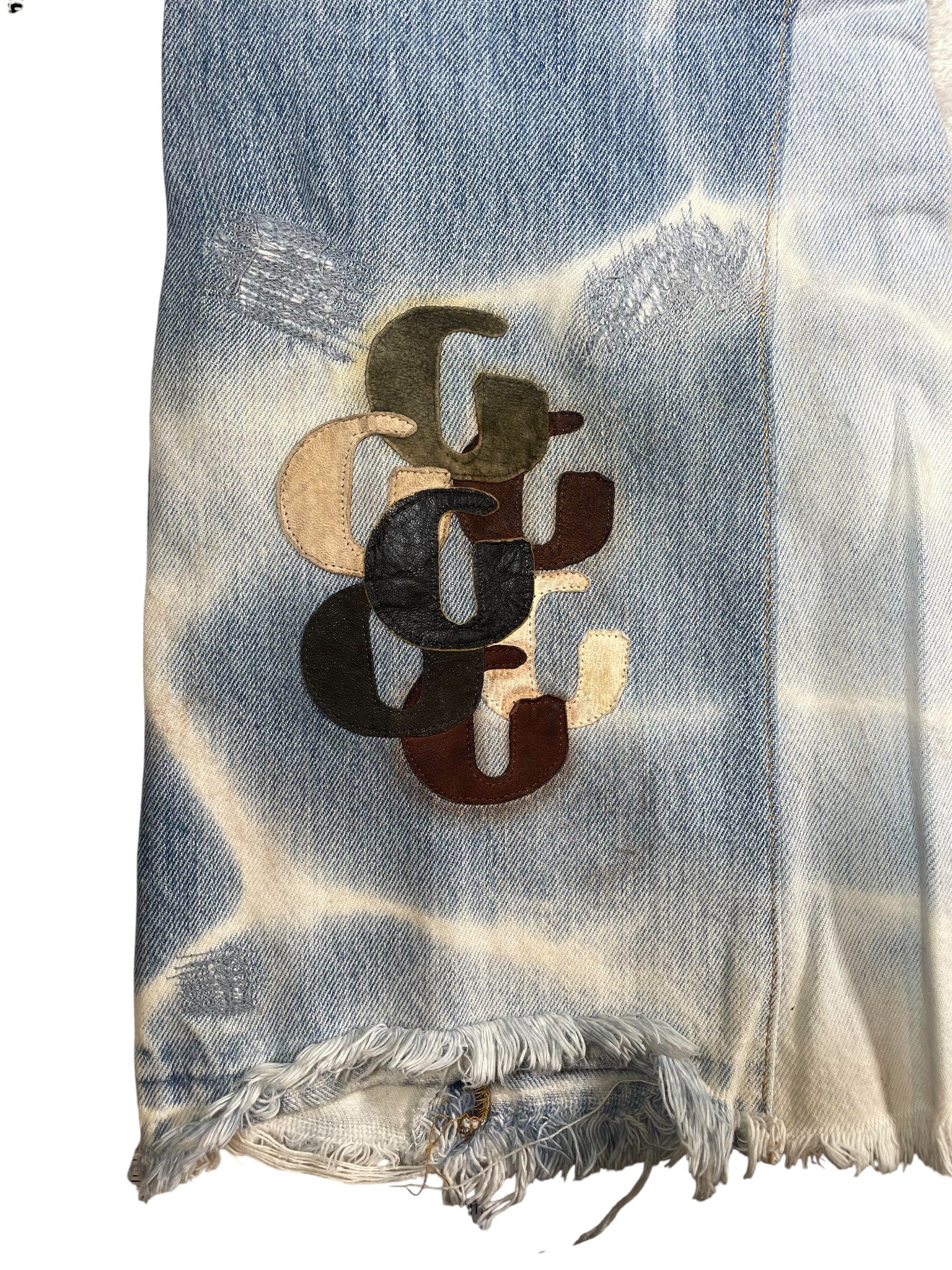 Gallery Dept G-Patch De La Flare Light Wash Jeans