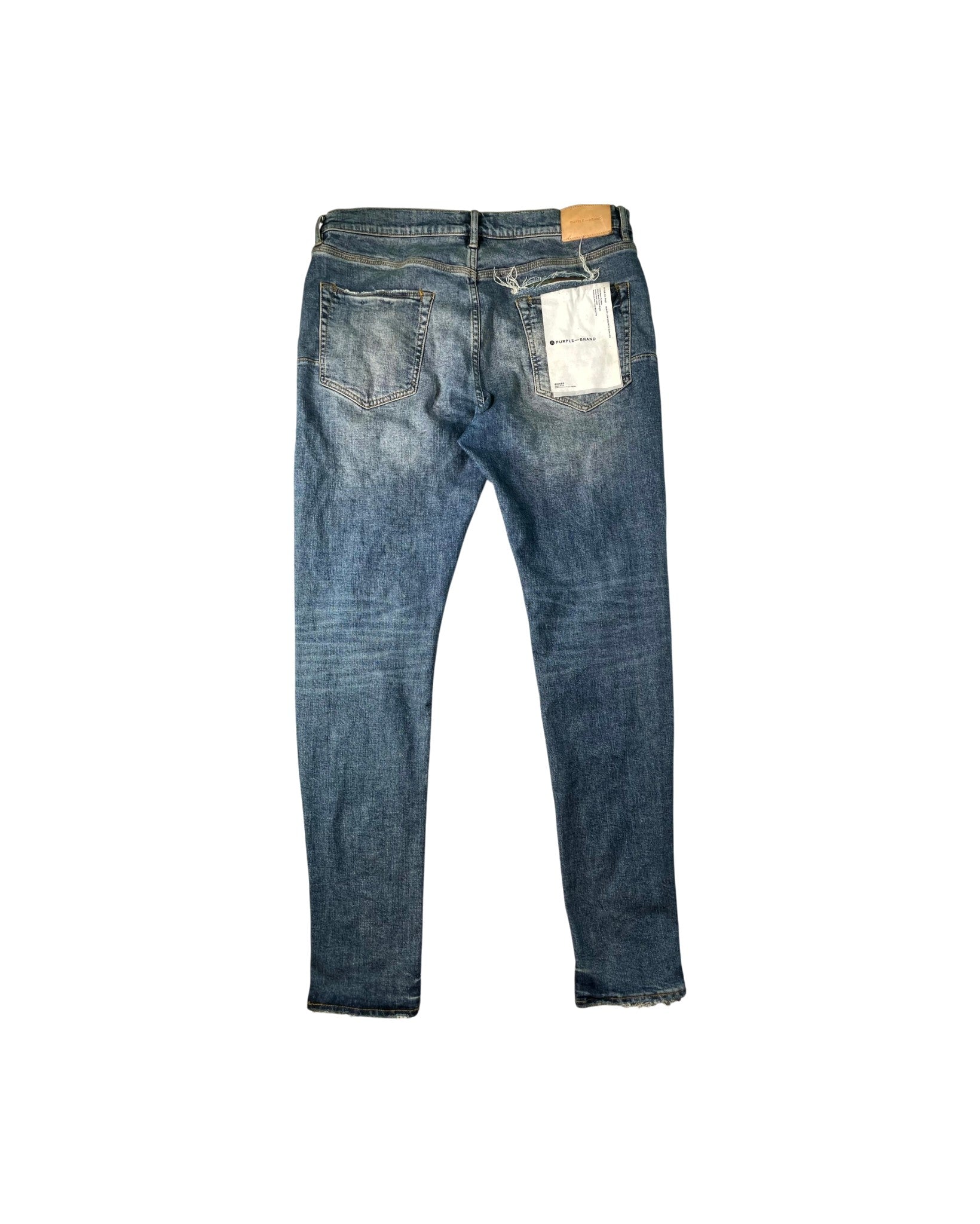 Purple Brand Camo Light Wash Jeans