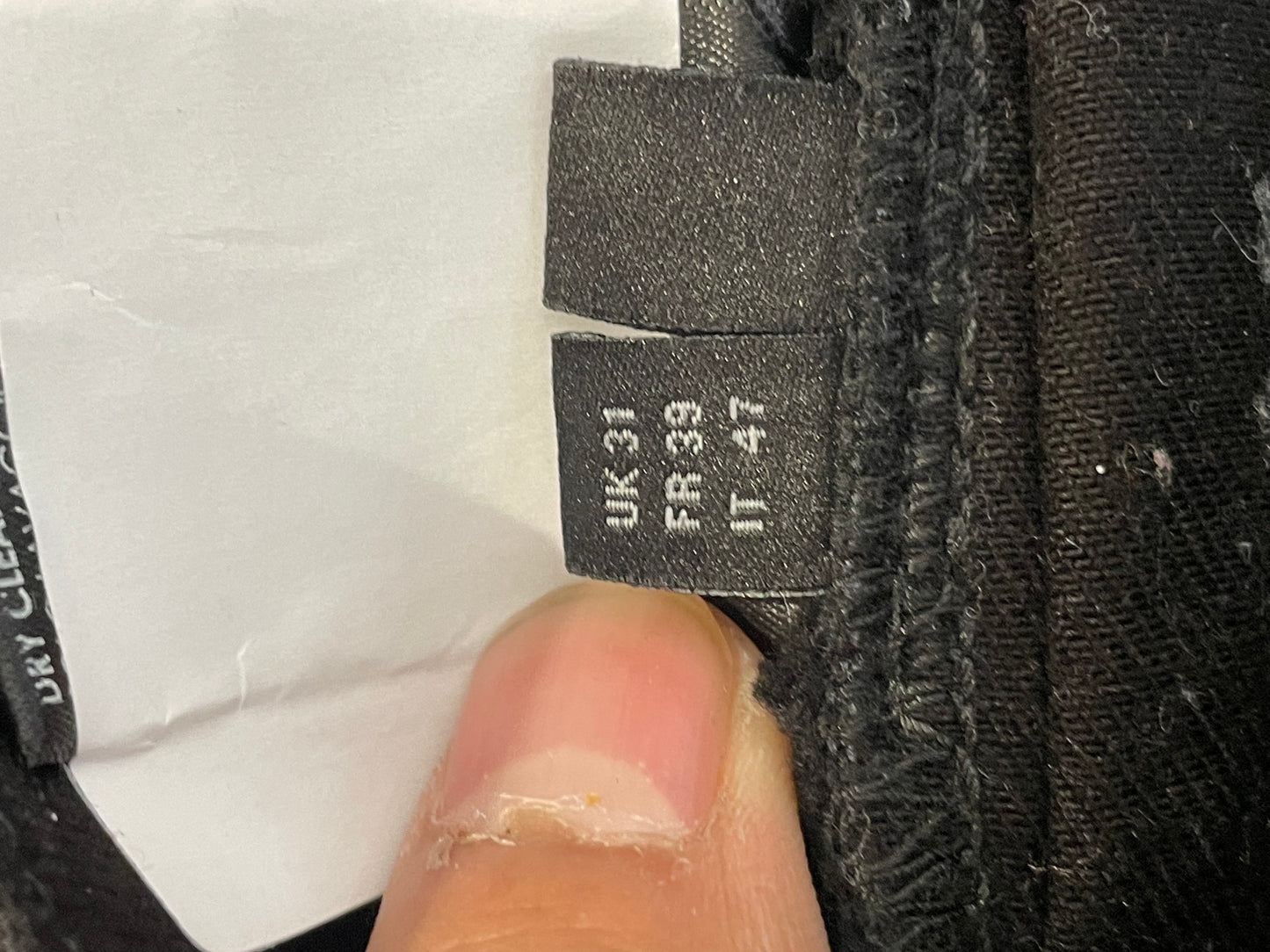 Amiri Jeans Black Glitter Thrasher Used 31