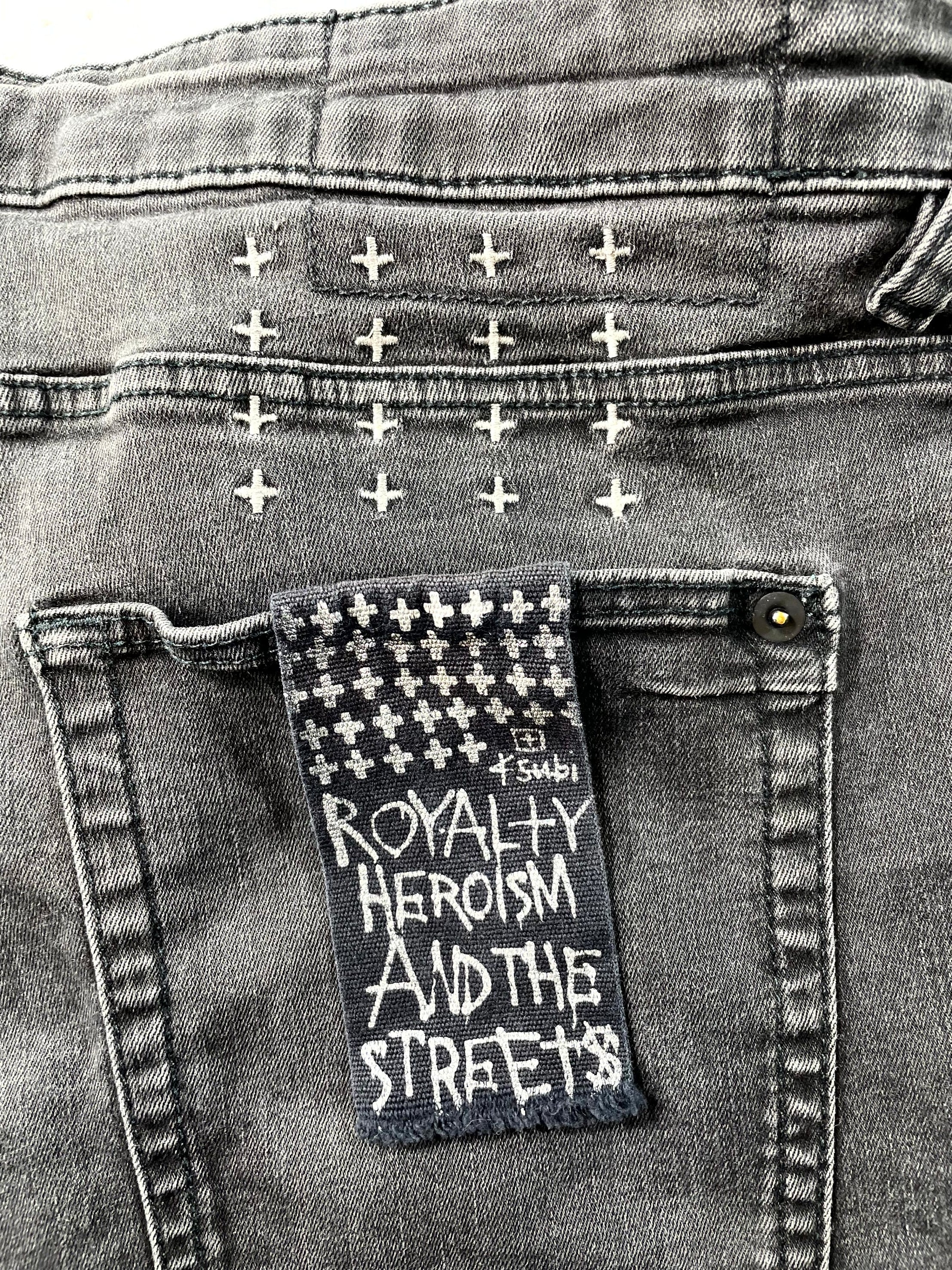 Ksubi Plain Grey Jeans