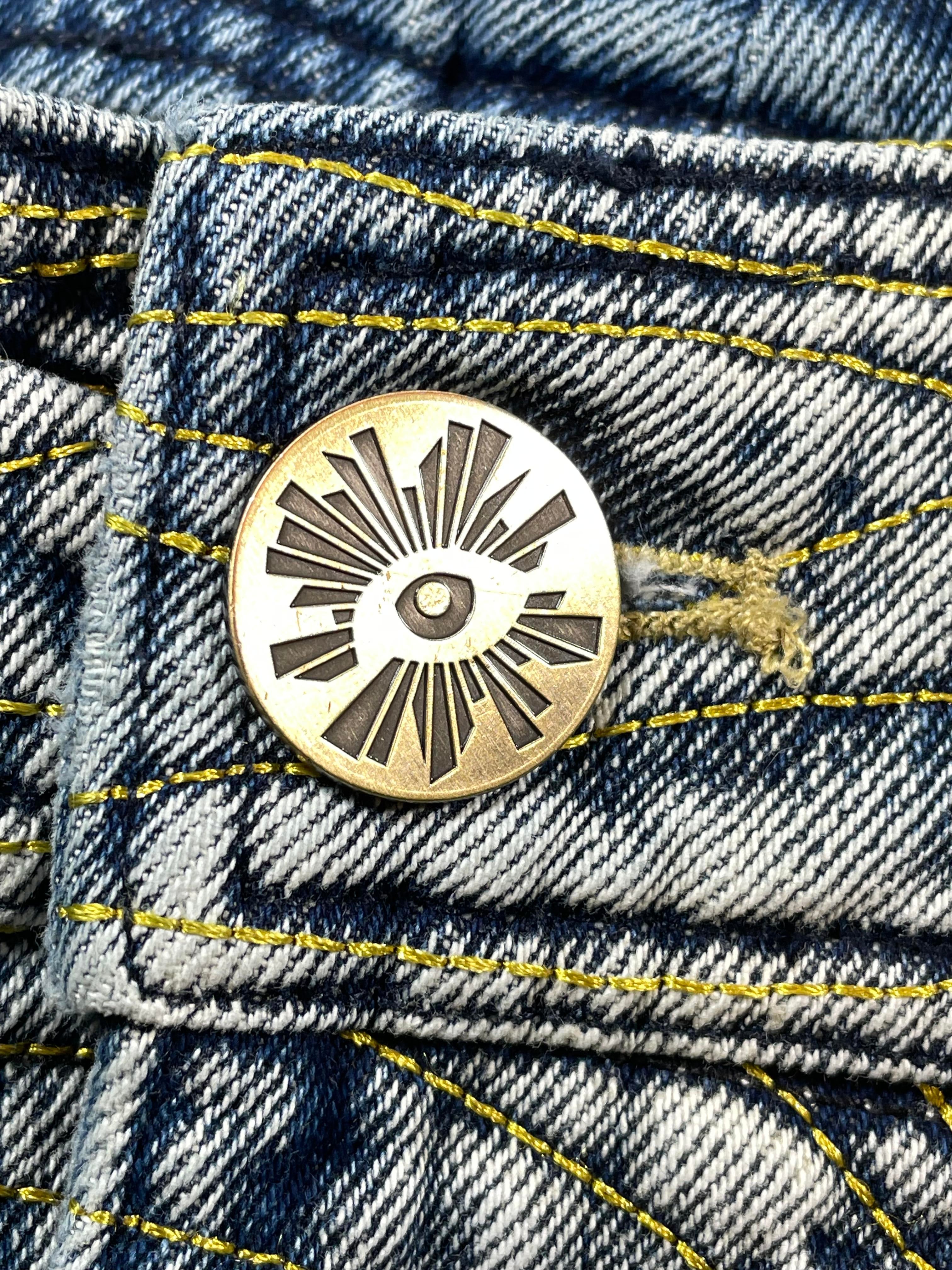 House Of Erros All Over Script Jeans