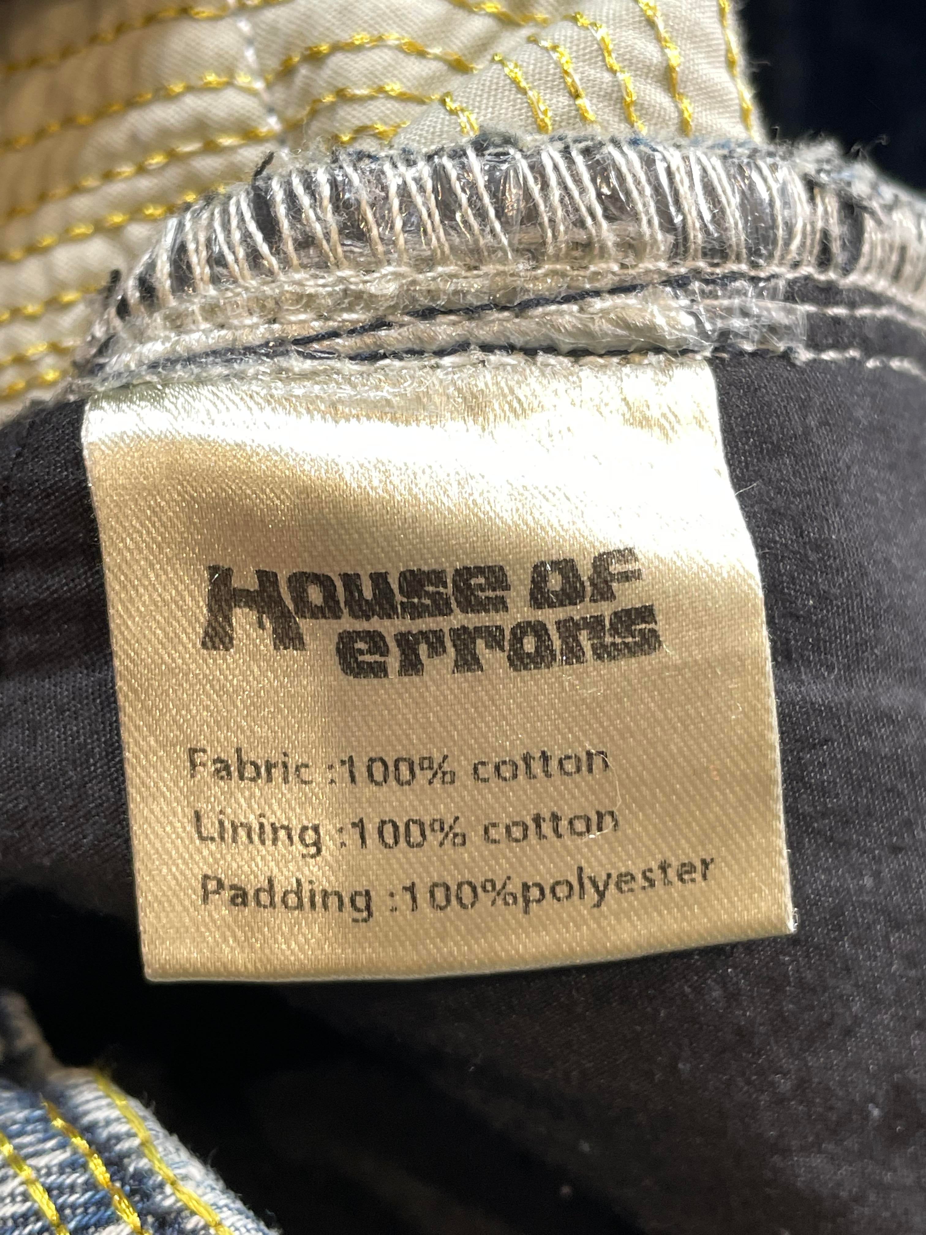 House Of Erros All Over Script Jeans