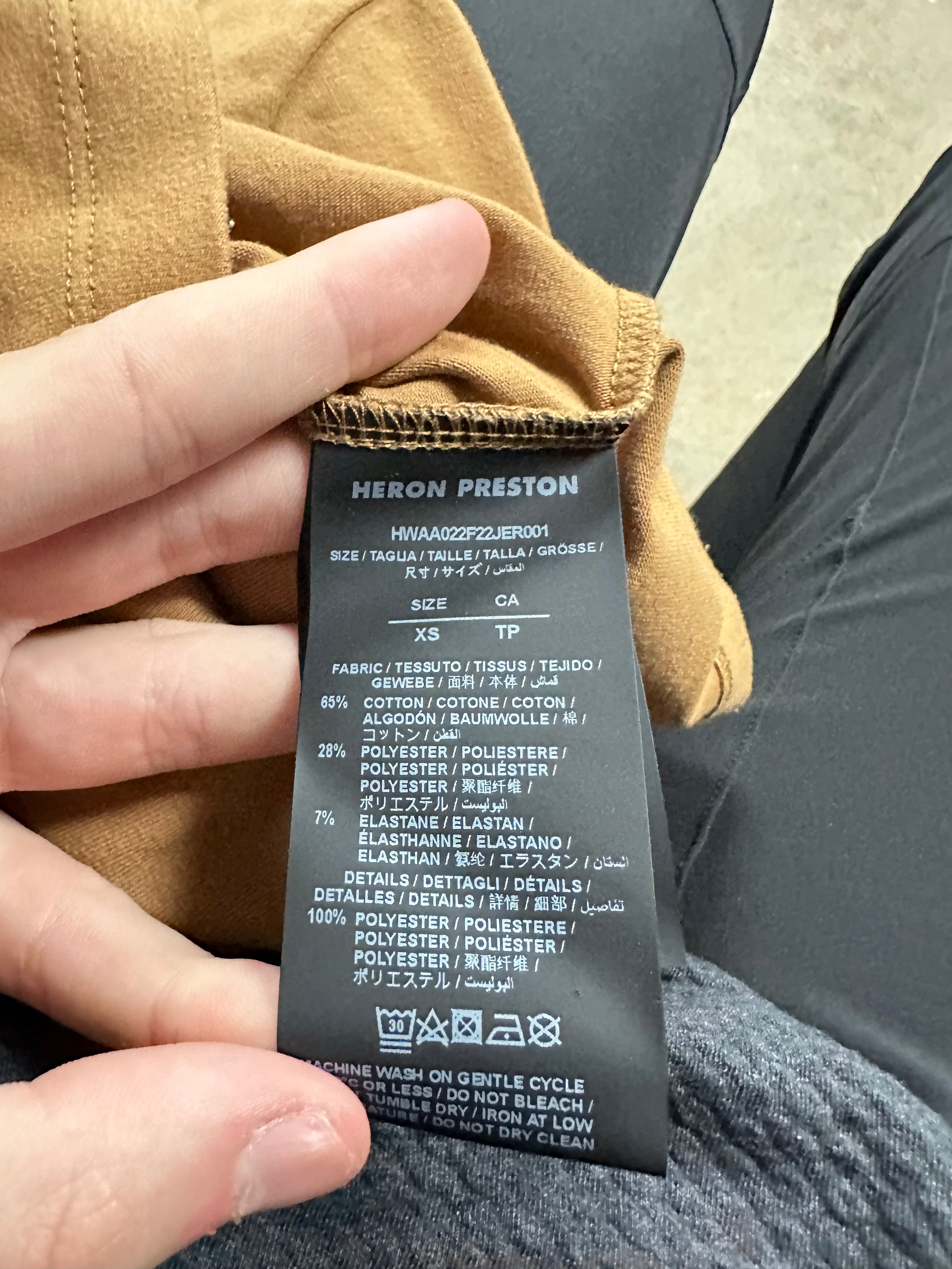 Heron Preston Baby Brown Tee