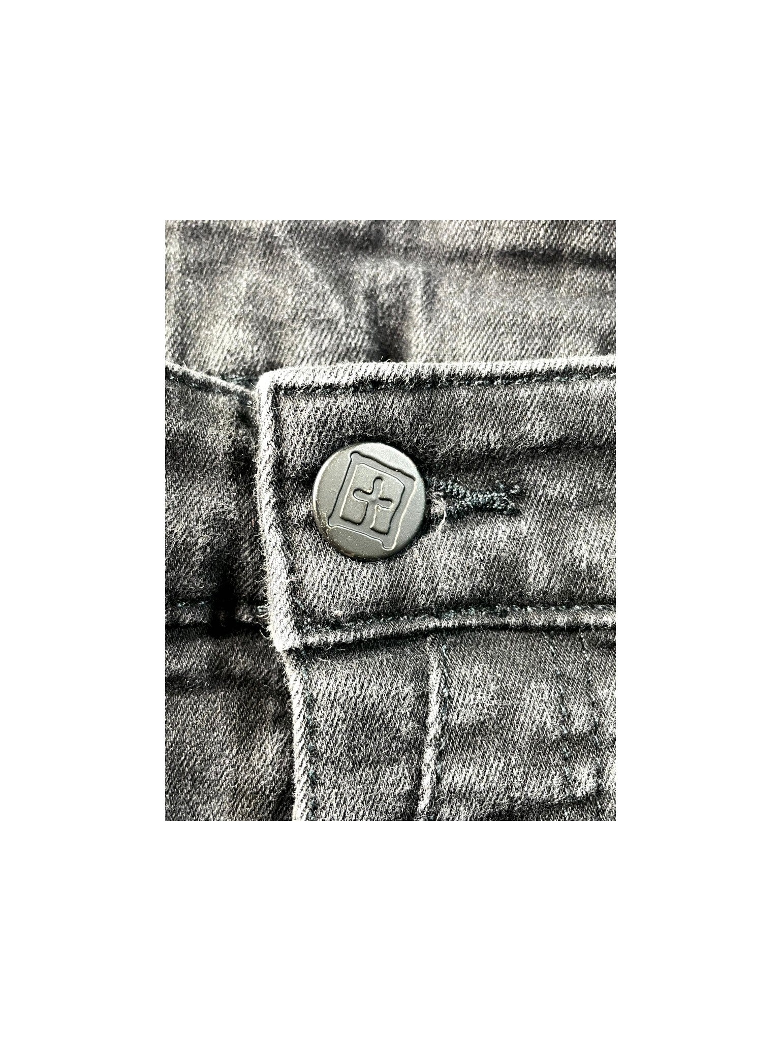 Ksubi Plain Black Wash Jeans