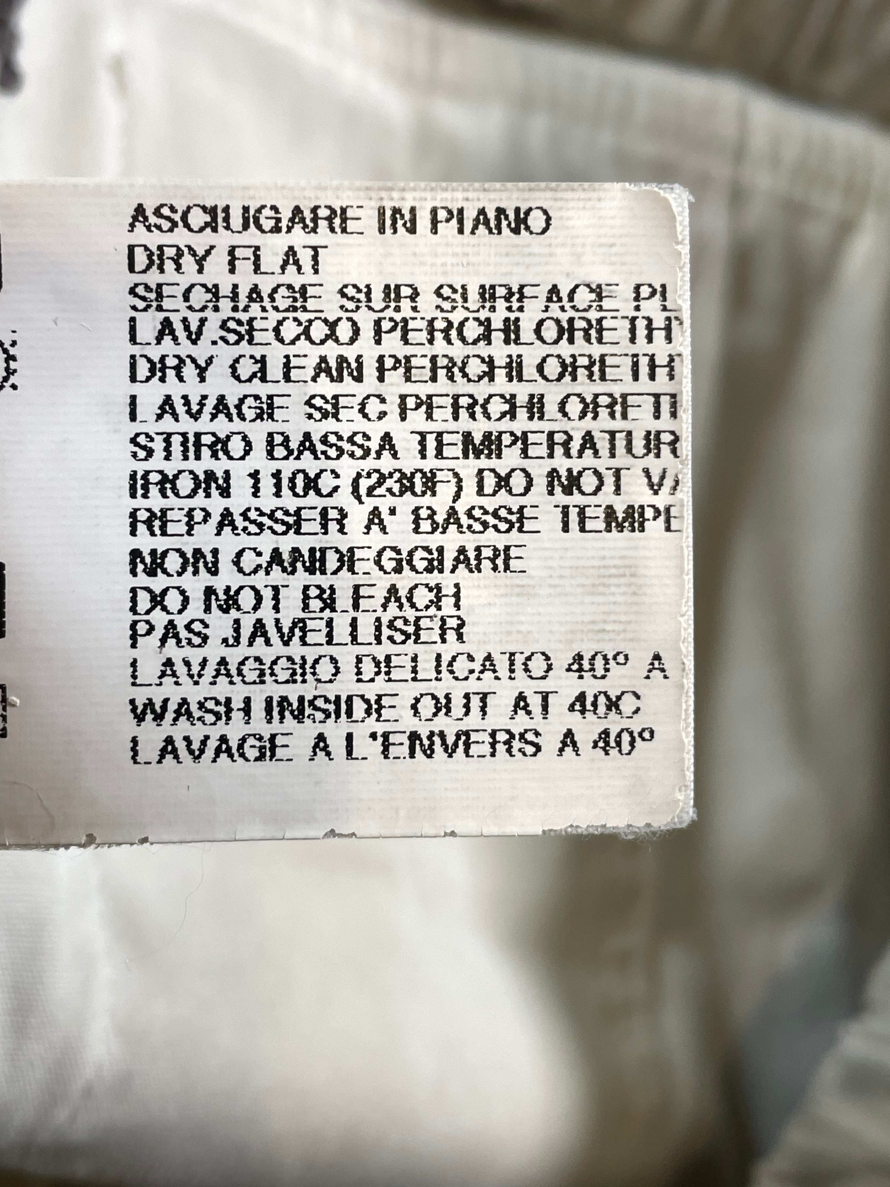 Rick Owens Creatch Cream Cargo Pants
