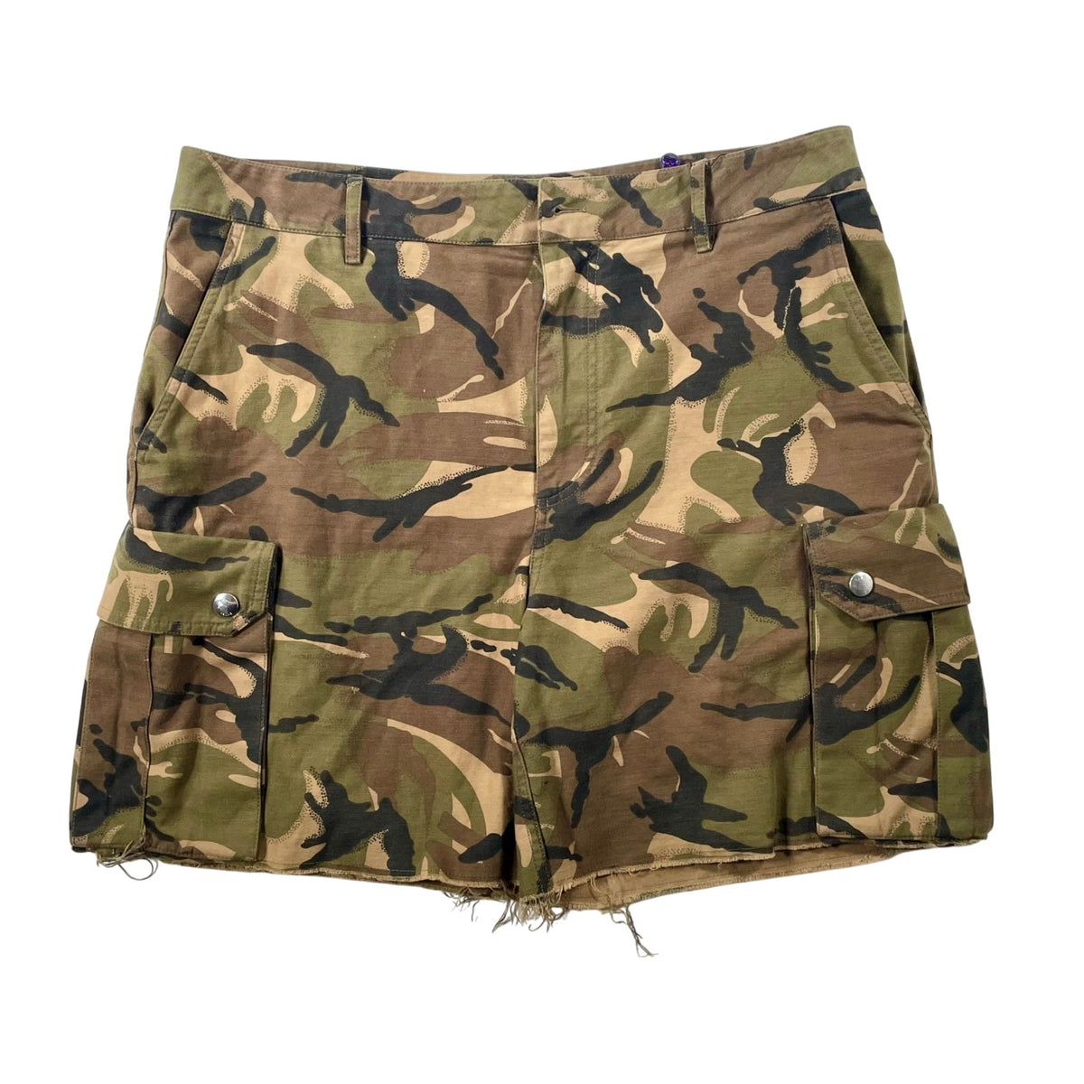 Celine Cargo Camo Shorts
