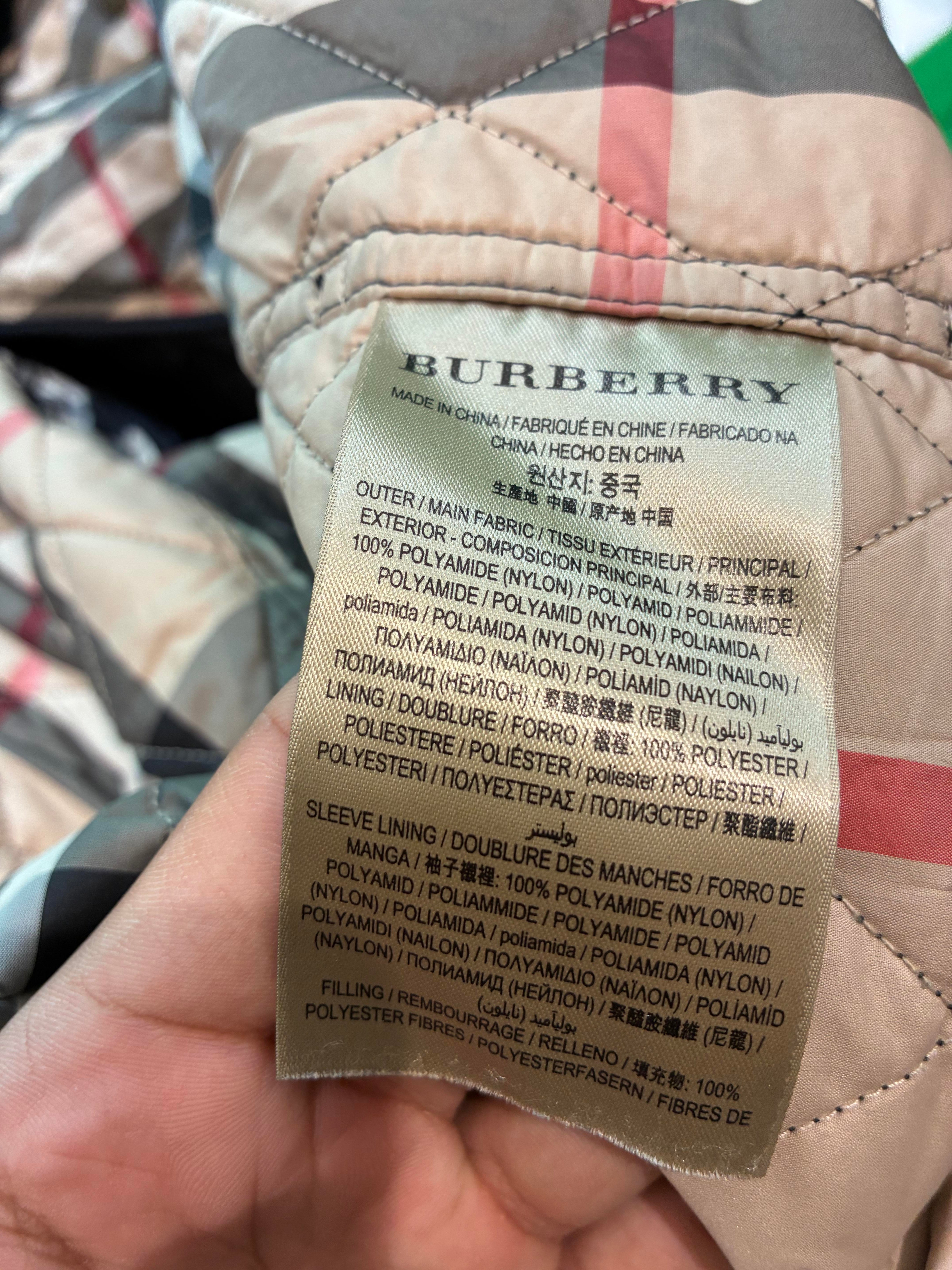 Burberry Light Black Jacket