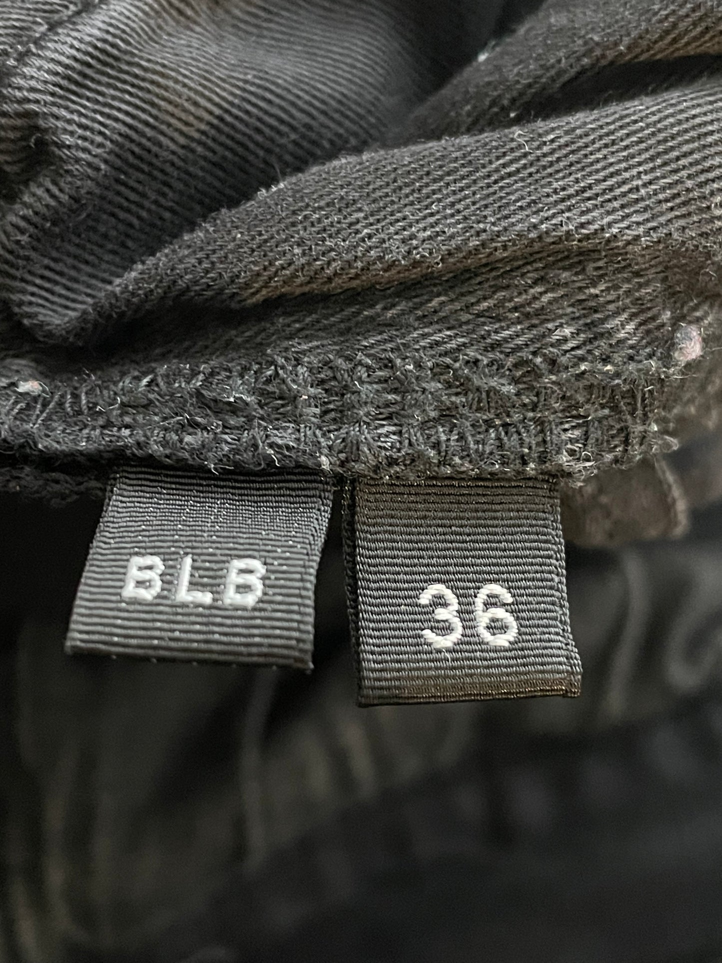 Purple Brand Knee Rip Black Jeans
