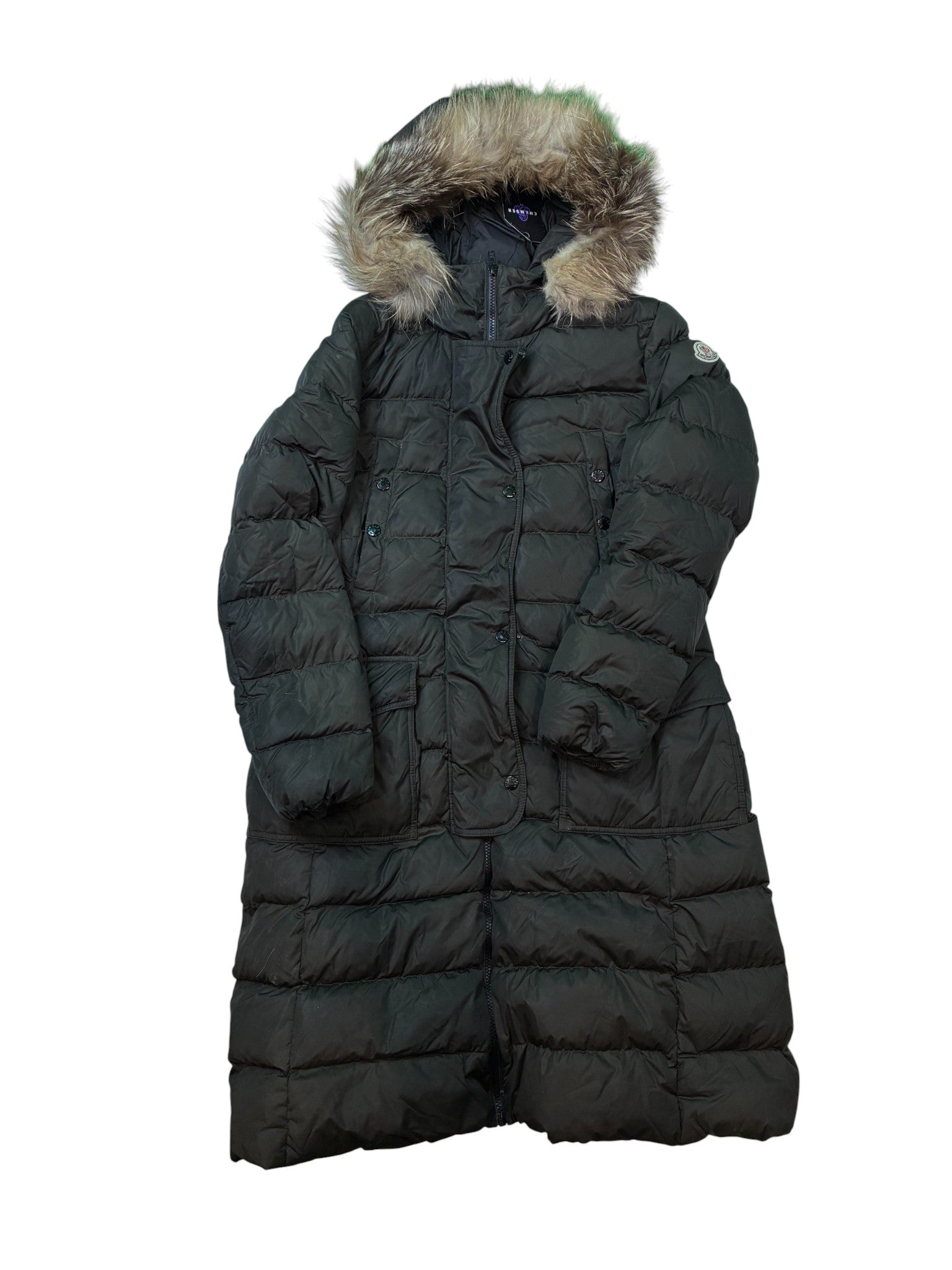 Moncler Long Olive Jacket