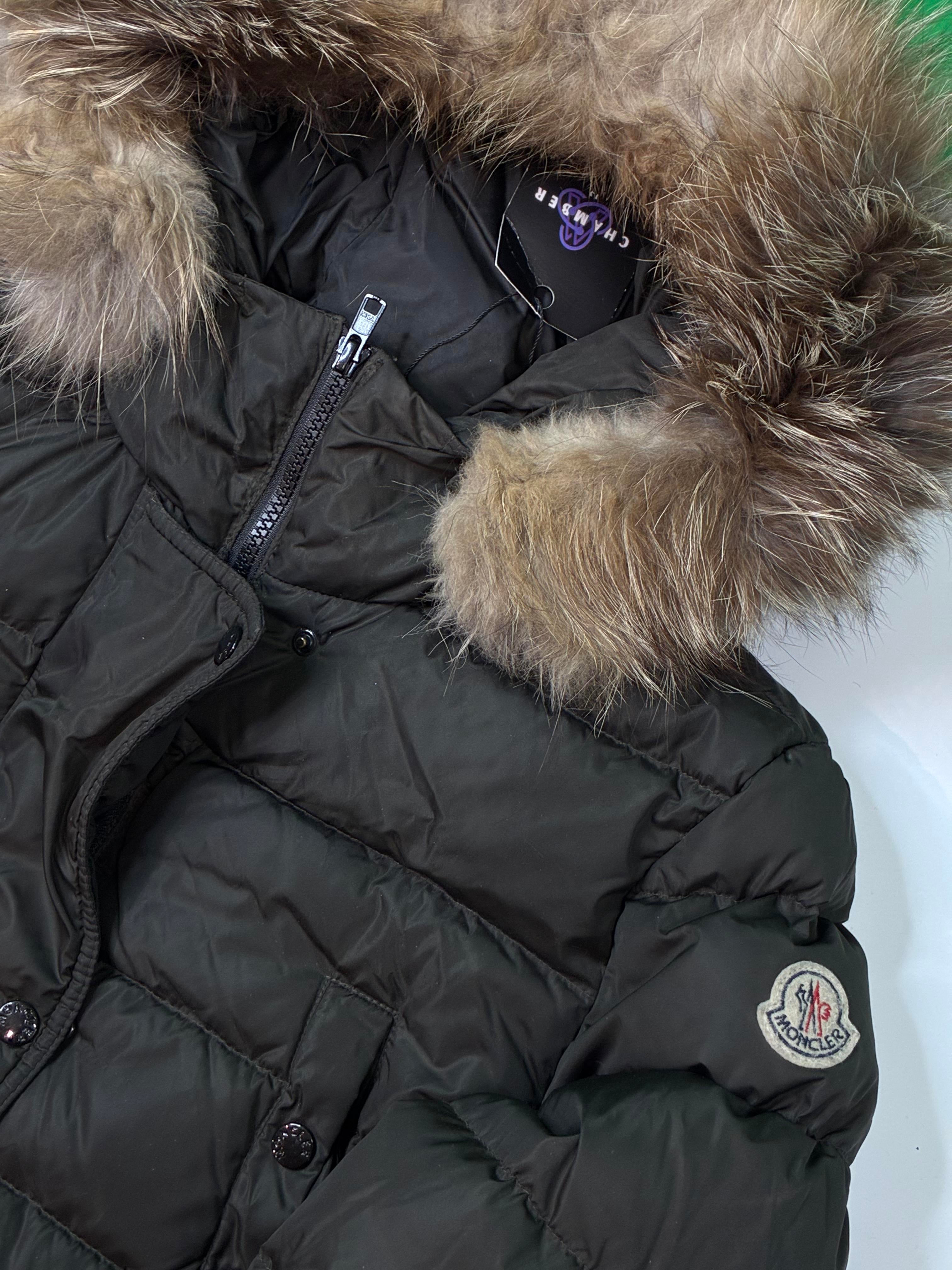 Moncler Long Olive Jacket