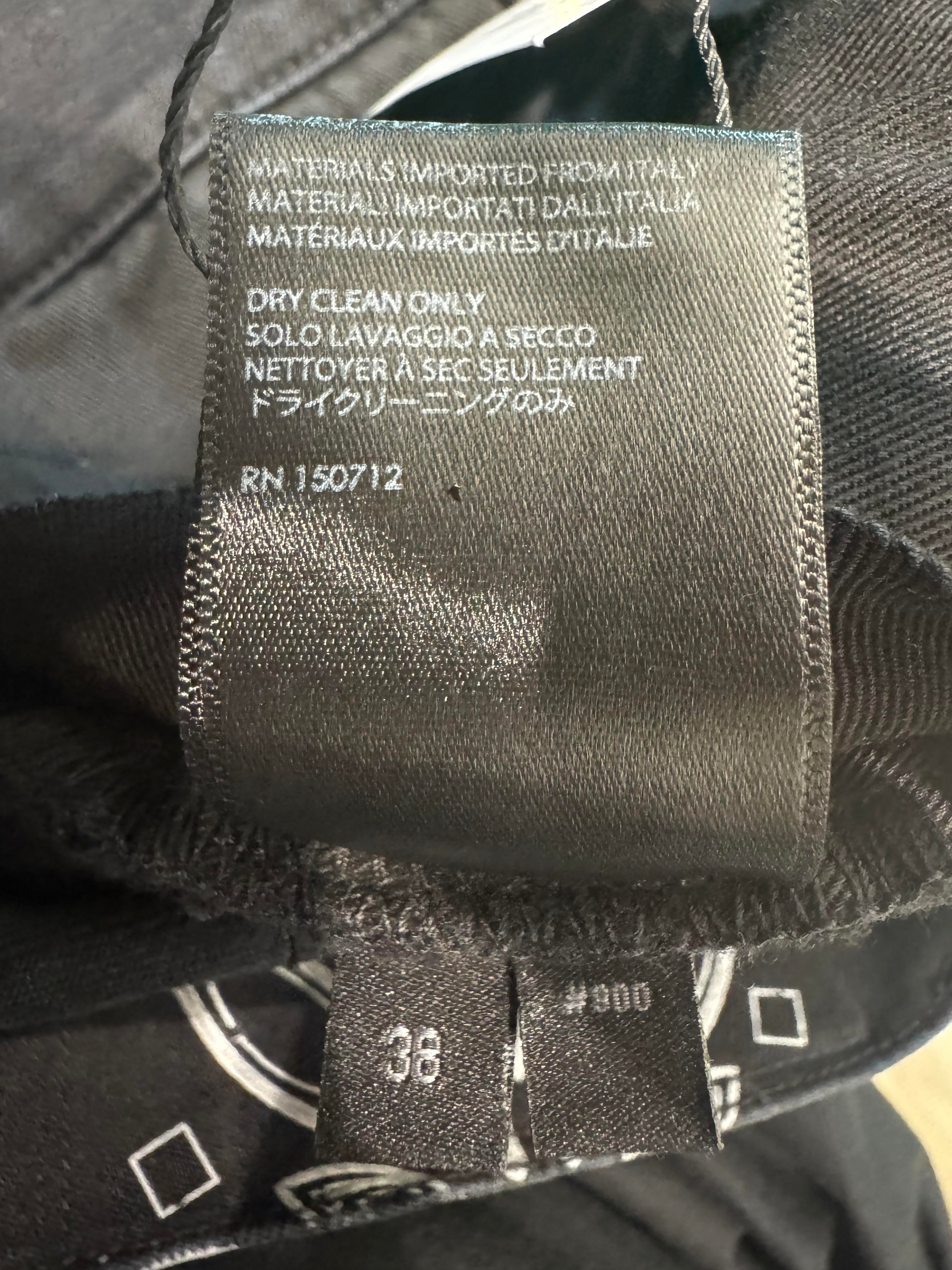 Amiri Stack Denim Paisley Black Jeans