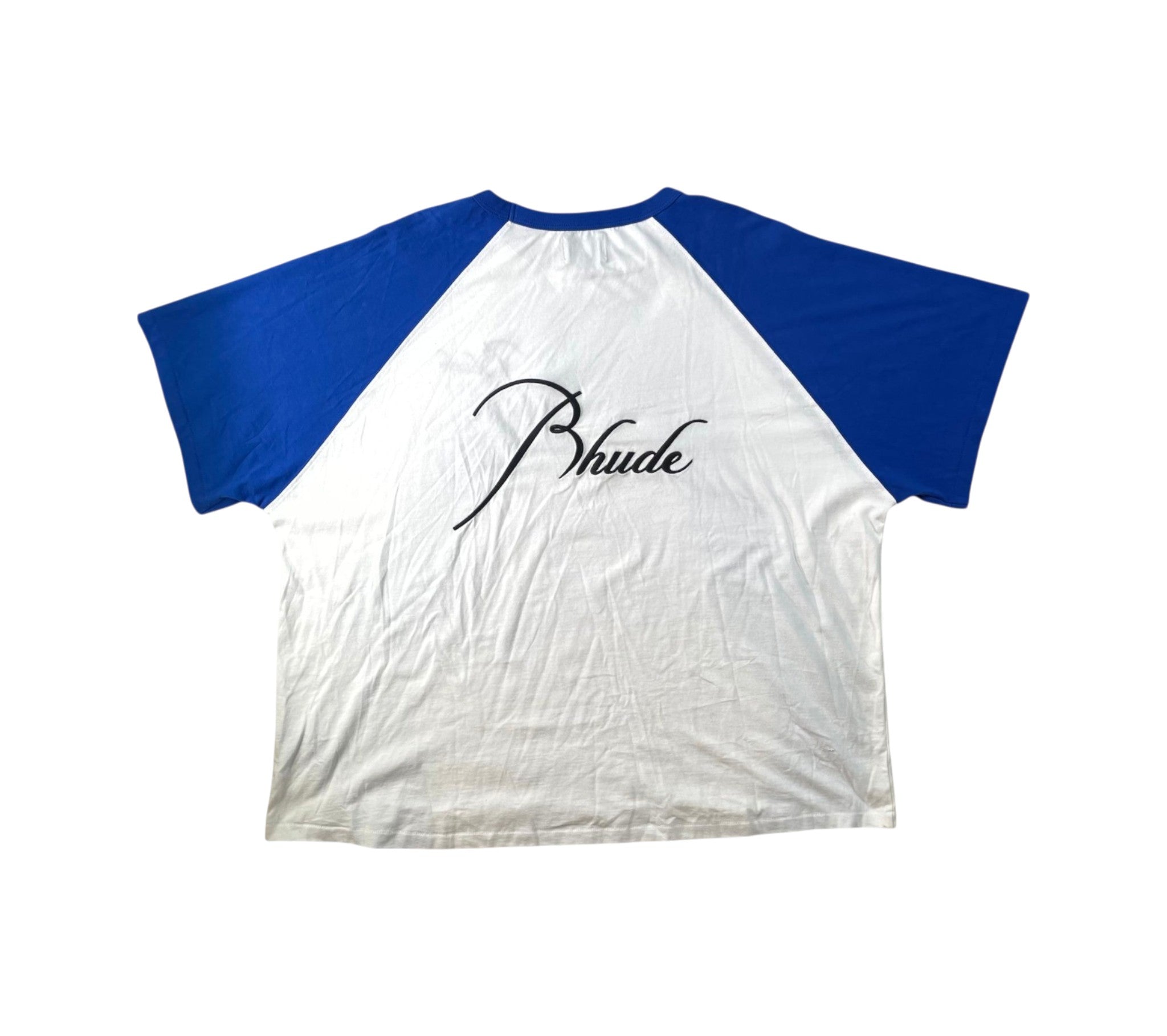 Rhude "Baseball" White & Blue Tee