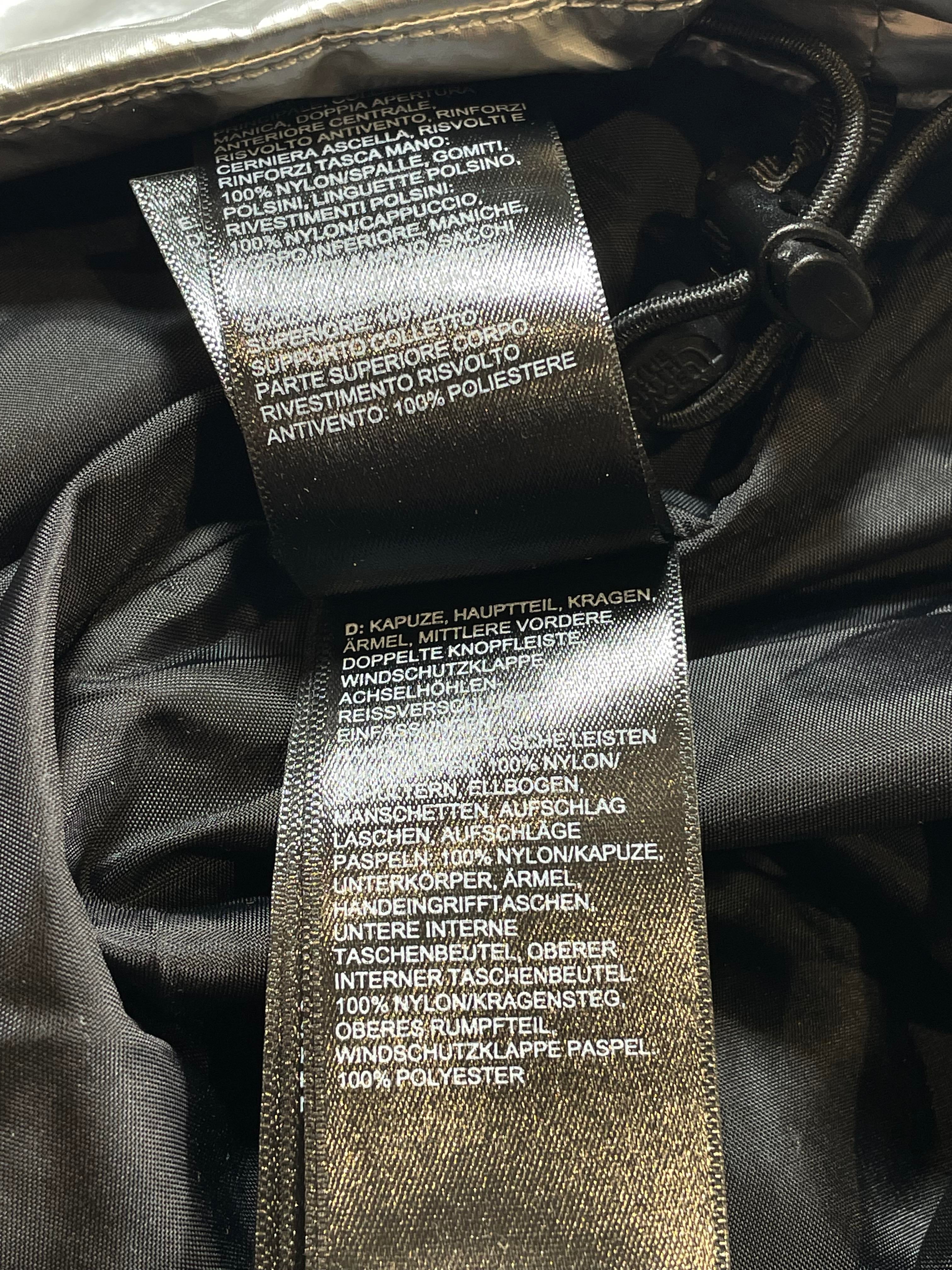 Supreme TNF Silver Metalic Jacket